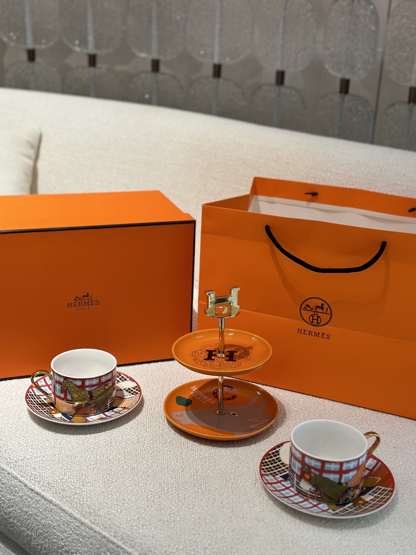 爱马仕 Hermès 高定典藏名品高定成衣时装外套连衣裙衬衫T恤 #5EE9E218 6