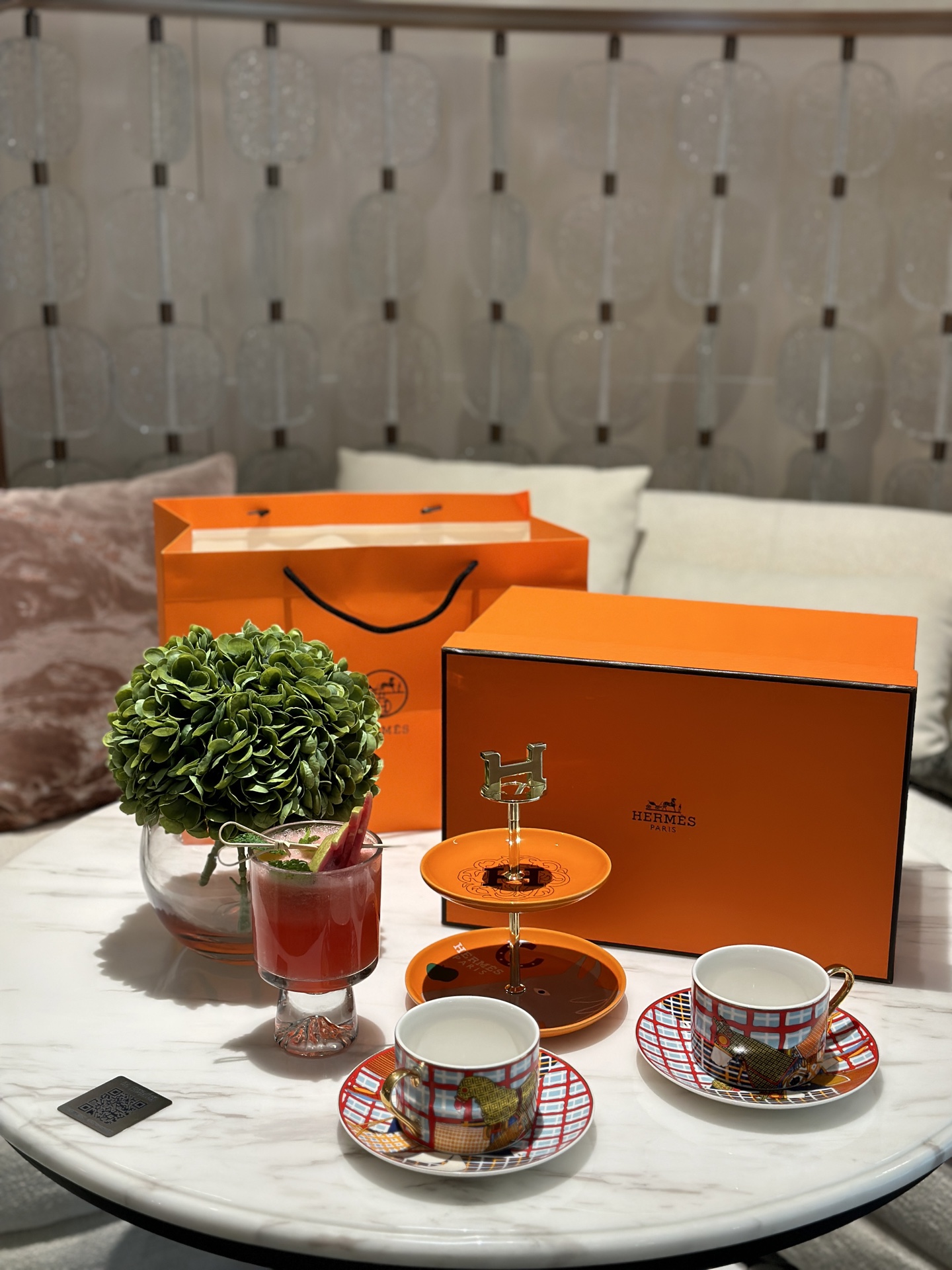 爱马仕 Hermès 高定典藏名品高定成衣时装外套连衣裙衬衫T恤 #7FF9CBF5 7