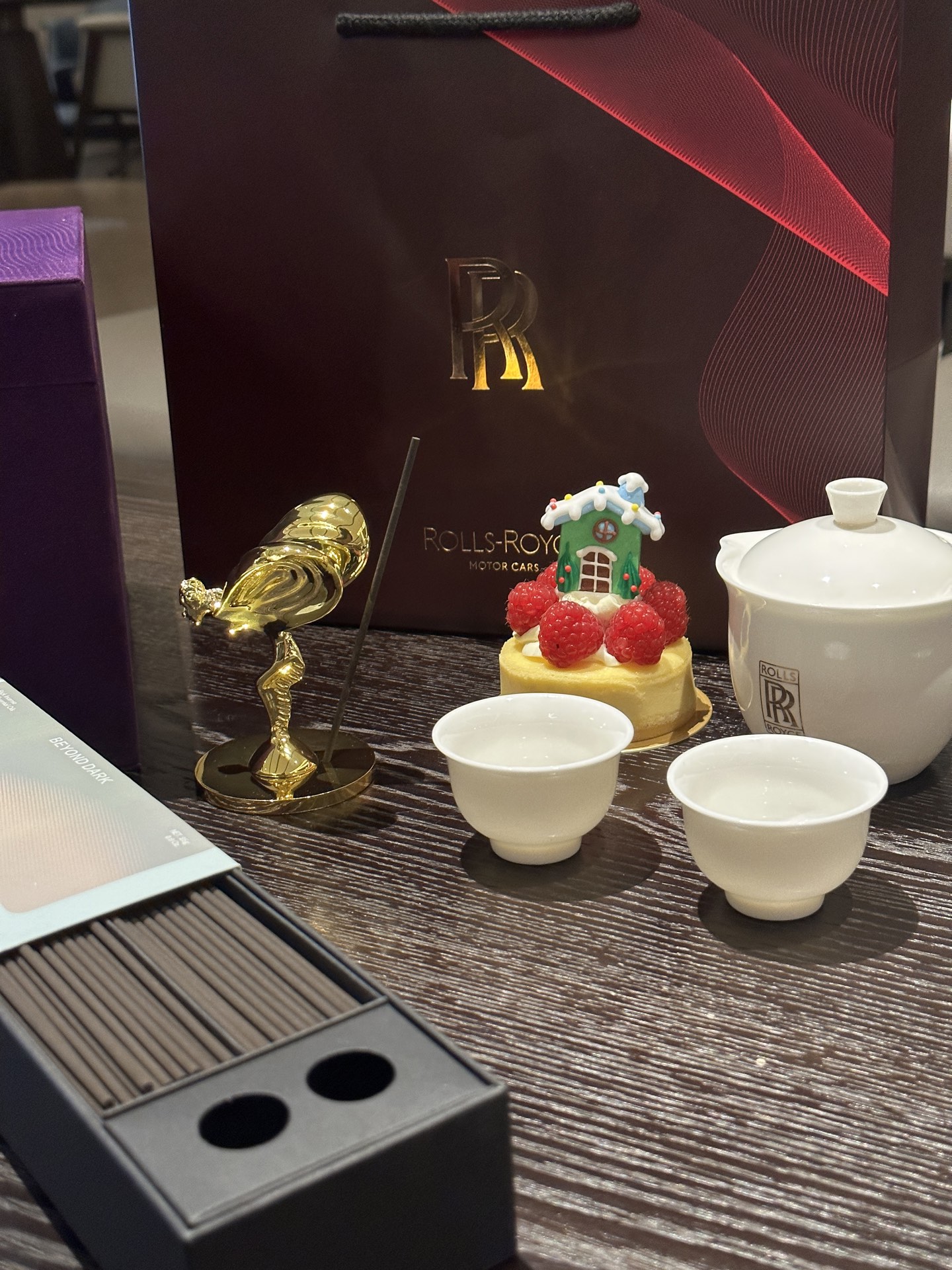 R Natural Incense Aroma+Tea Set Gift Box - Home&Textlile 8