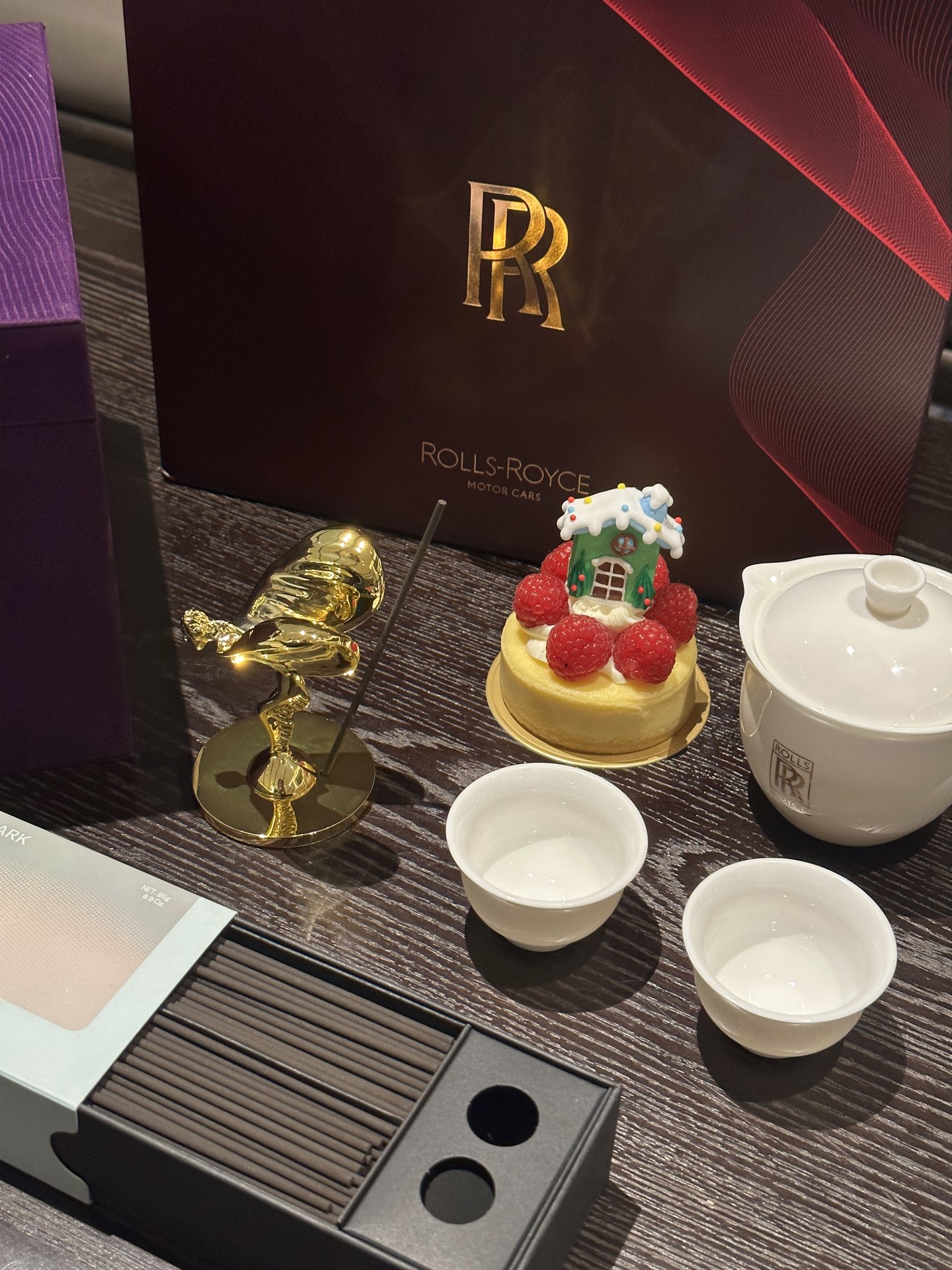 R Natural Incense Aroma+Tea Set Gift Box - Home&Textlile 4