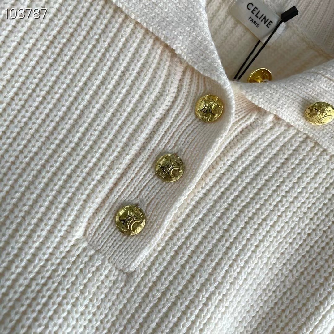 赛琳女装经典海军蓝罗纹羊毛颜色：白色、驼色、宝蓝码数：S ～𠃊