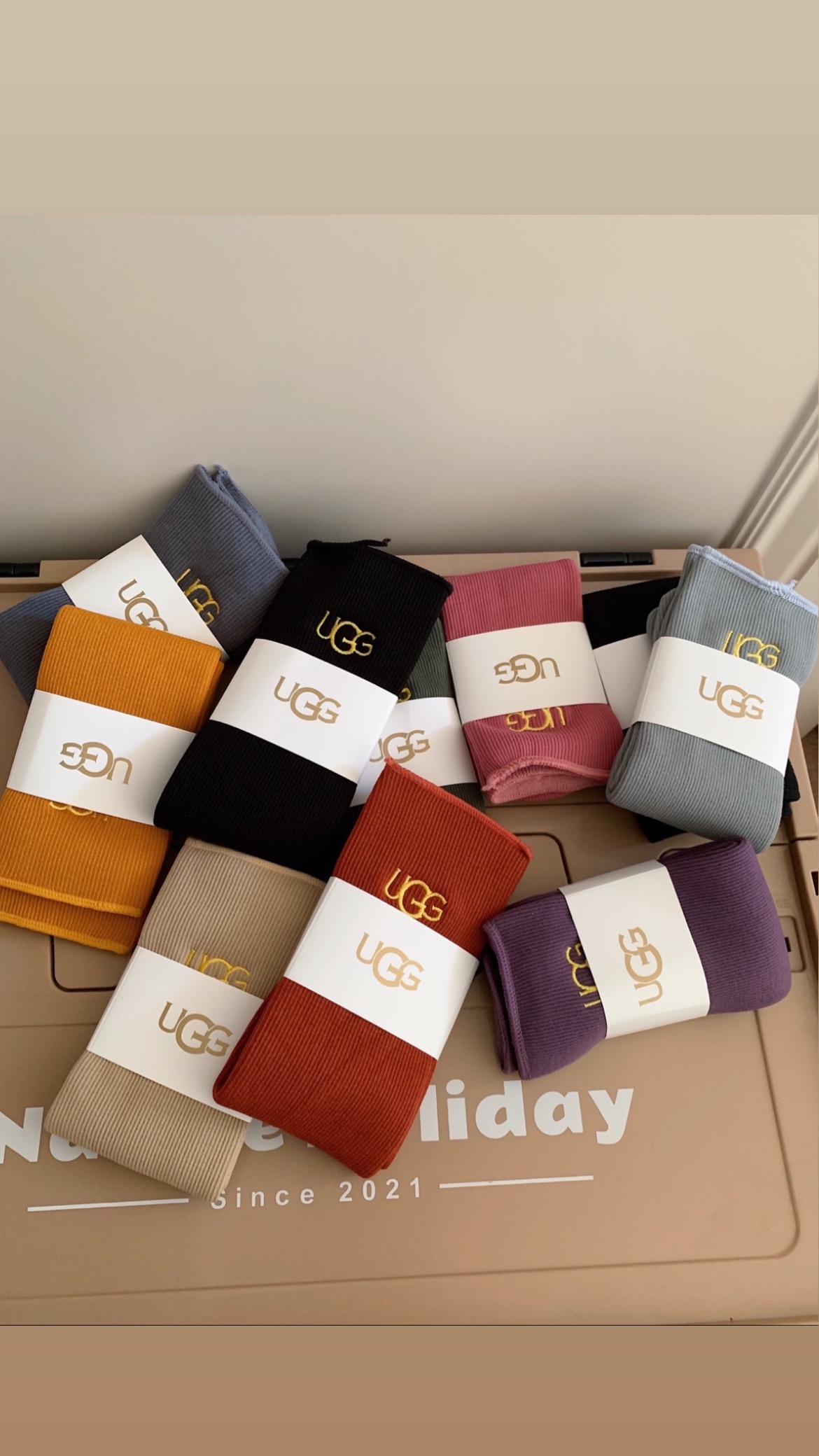 UGG Heavyweight Snow Socks (5-Pack - Comprehensive