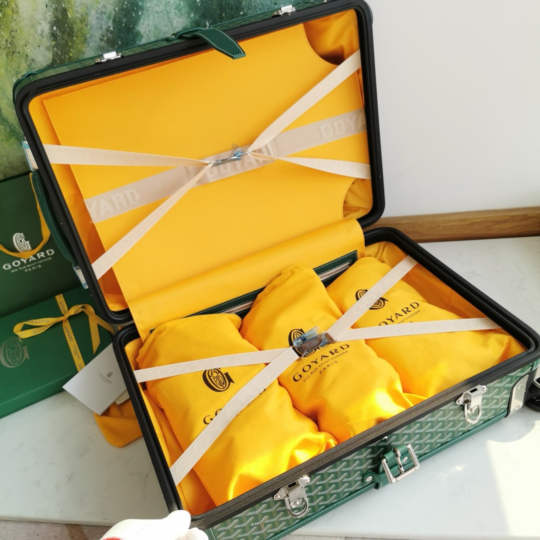 Goya Goyard Handmade Top-Class Travel Boarding Box: Superior Quality in Classic Design - 图片 9