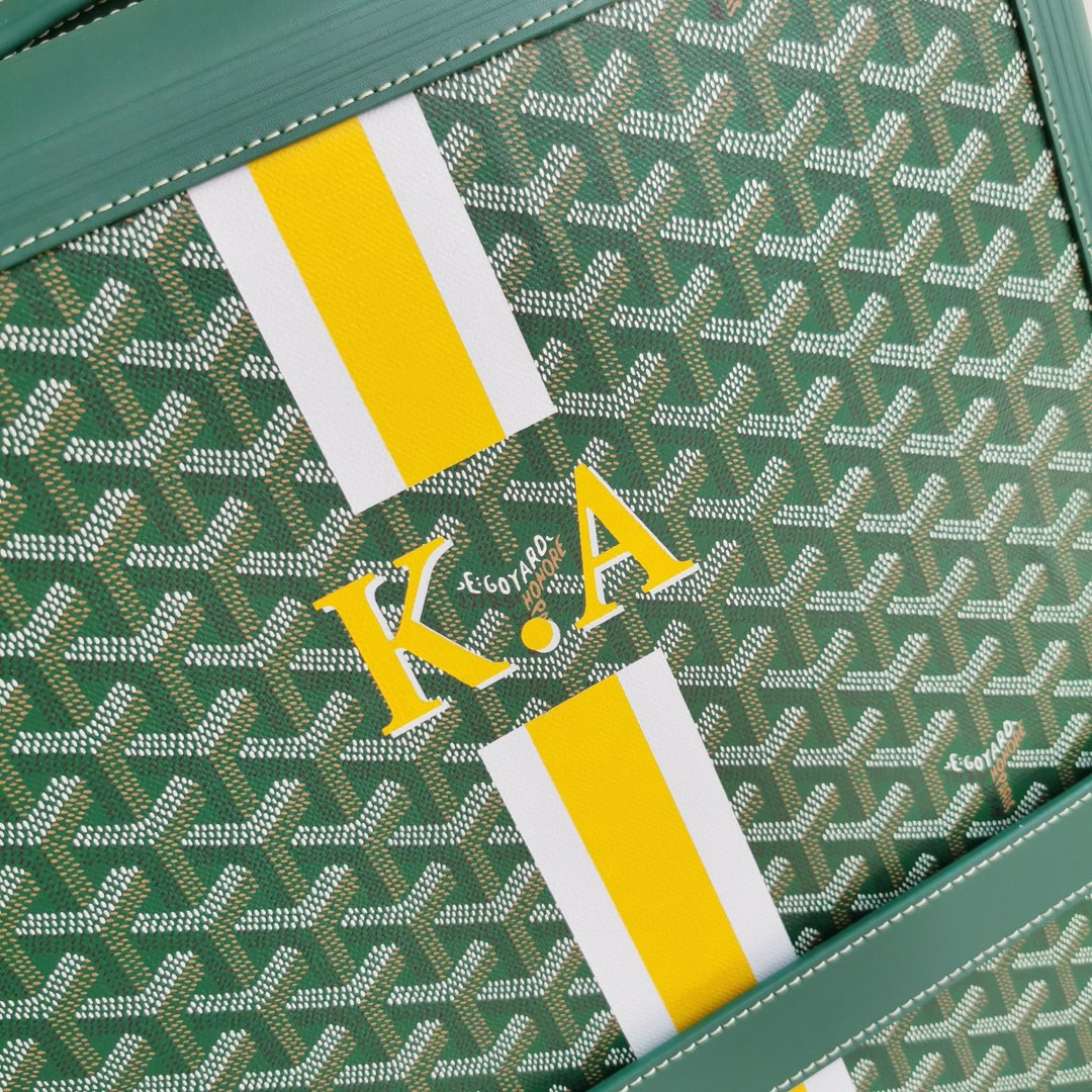 Goya Goyard Handmade Top-Class Travel Boarding Box: Superior Quality in Classic Design - 图片 6