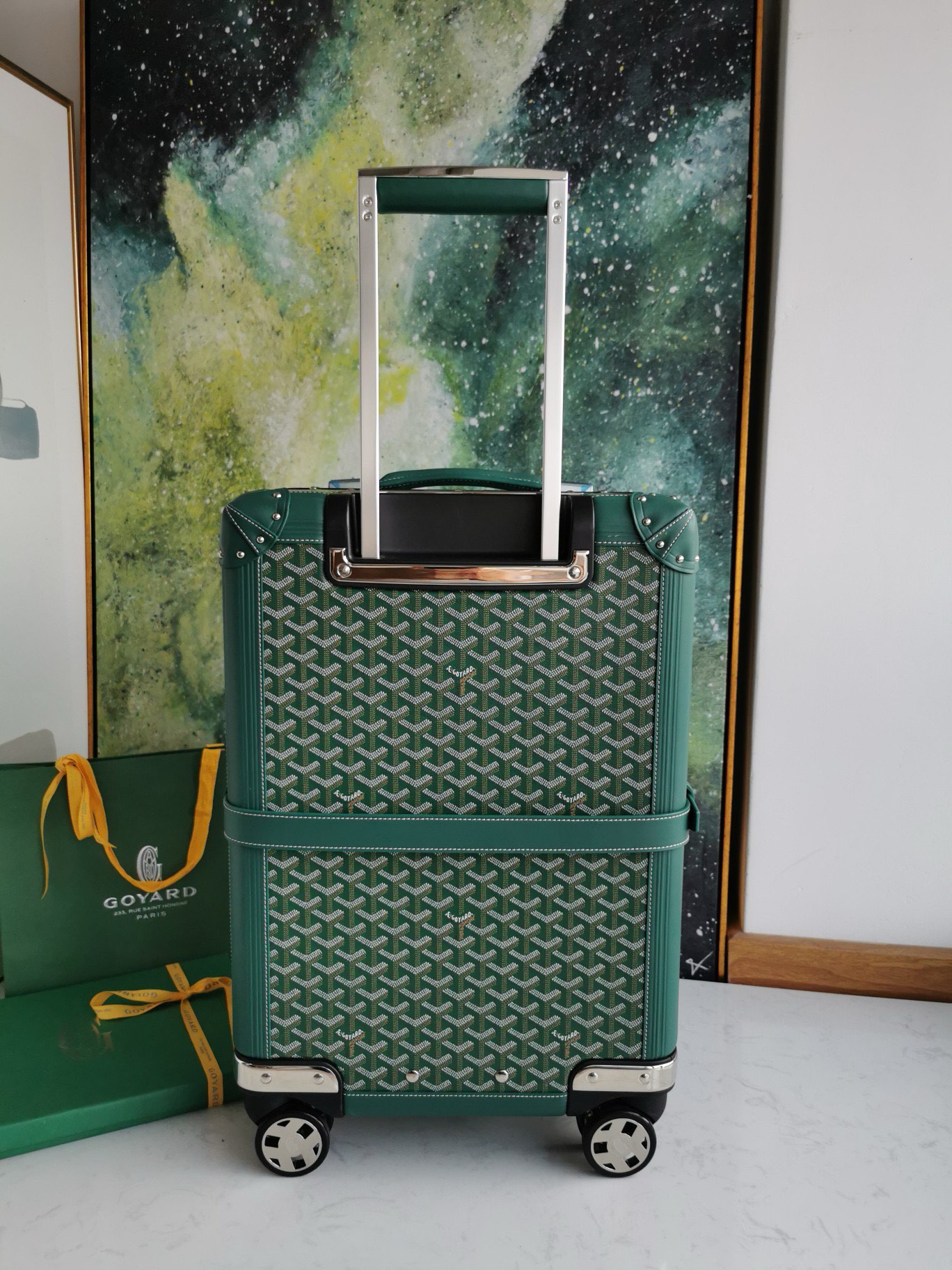 Goya Goyard Handmade Top-Class Travel Boarding Box: Superior Quality in Classic Design - 图片 3