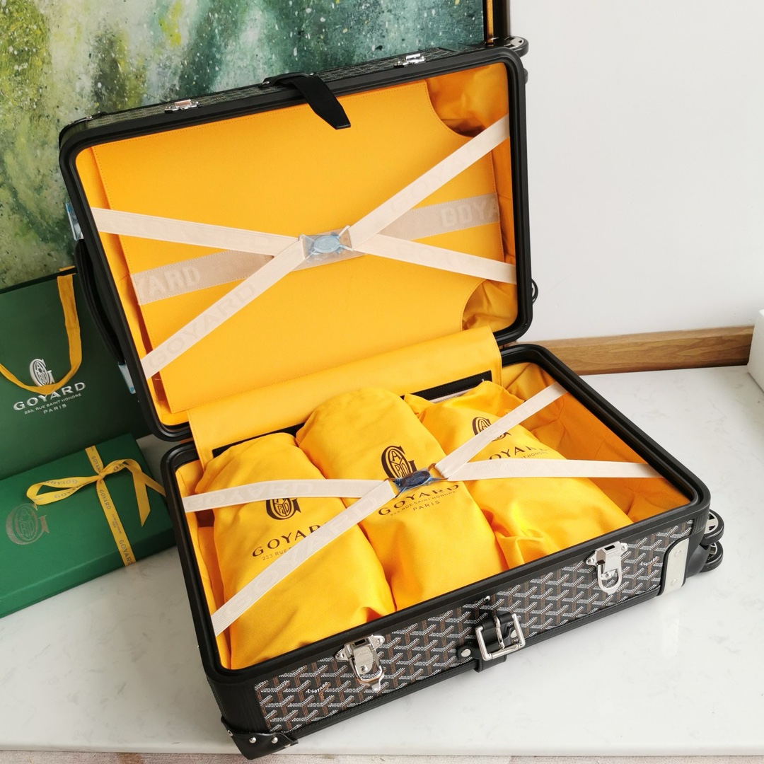 Goyard Goya Top-Class Traveler Boarder: Handmade Luxury in Classic Heritage - 图片 9