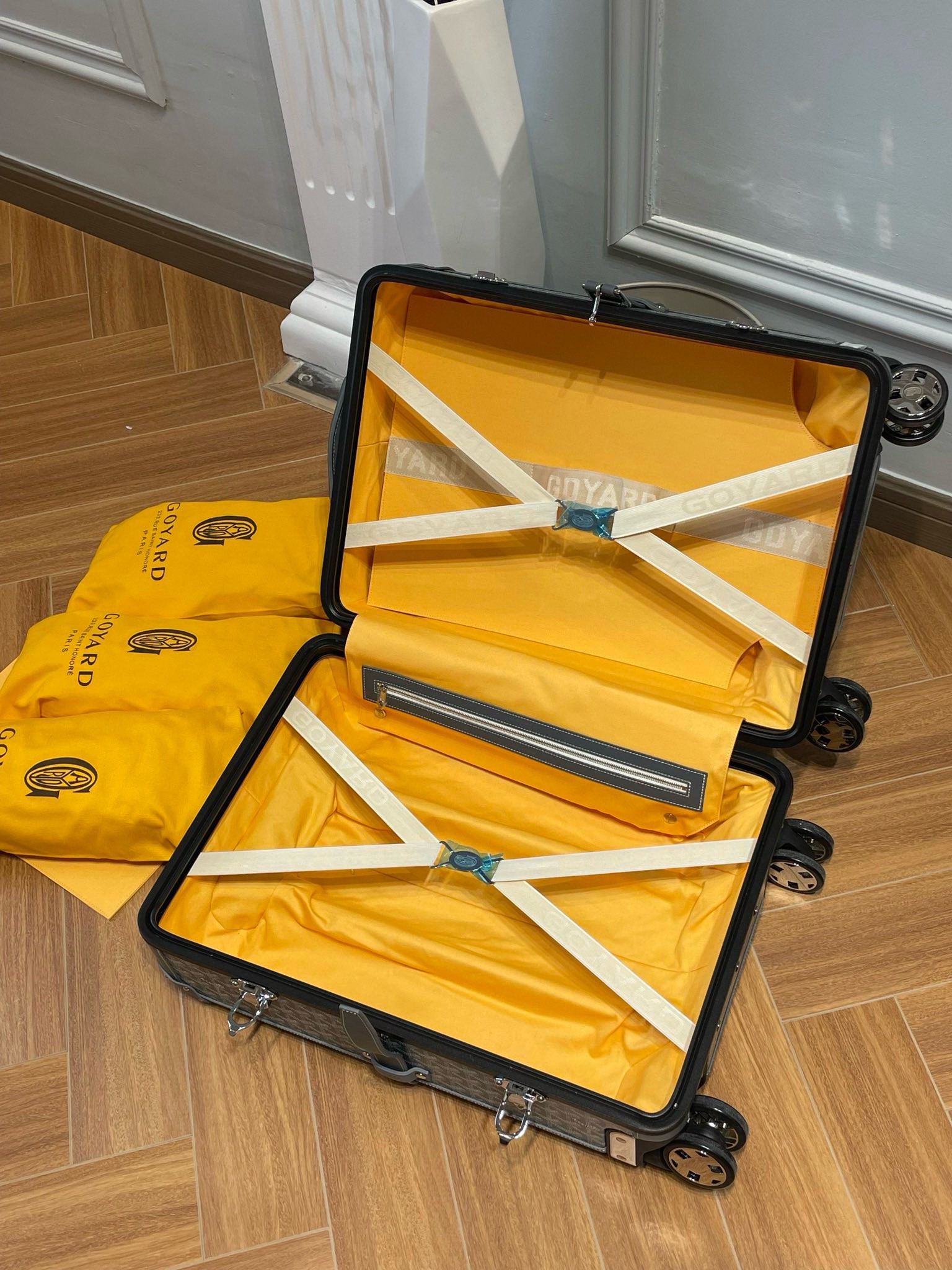 Goya Goyard Handmade Boarding Box: Top-Class Traveler’s Essential - 图片 8