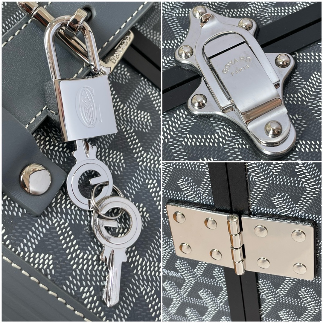 Goya Goyard Handmade Boarding Box: Top-Class Traveler’s Essential - 图片 4