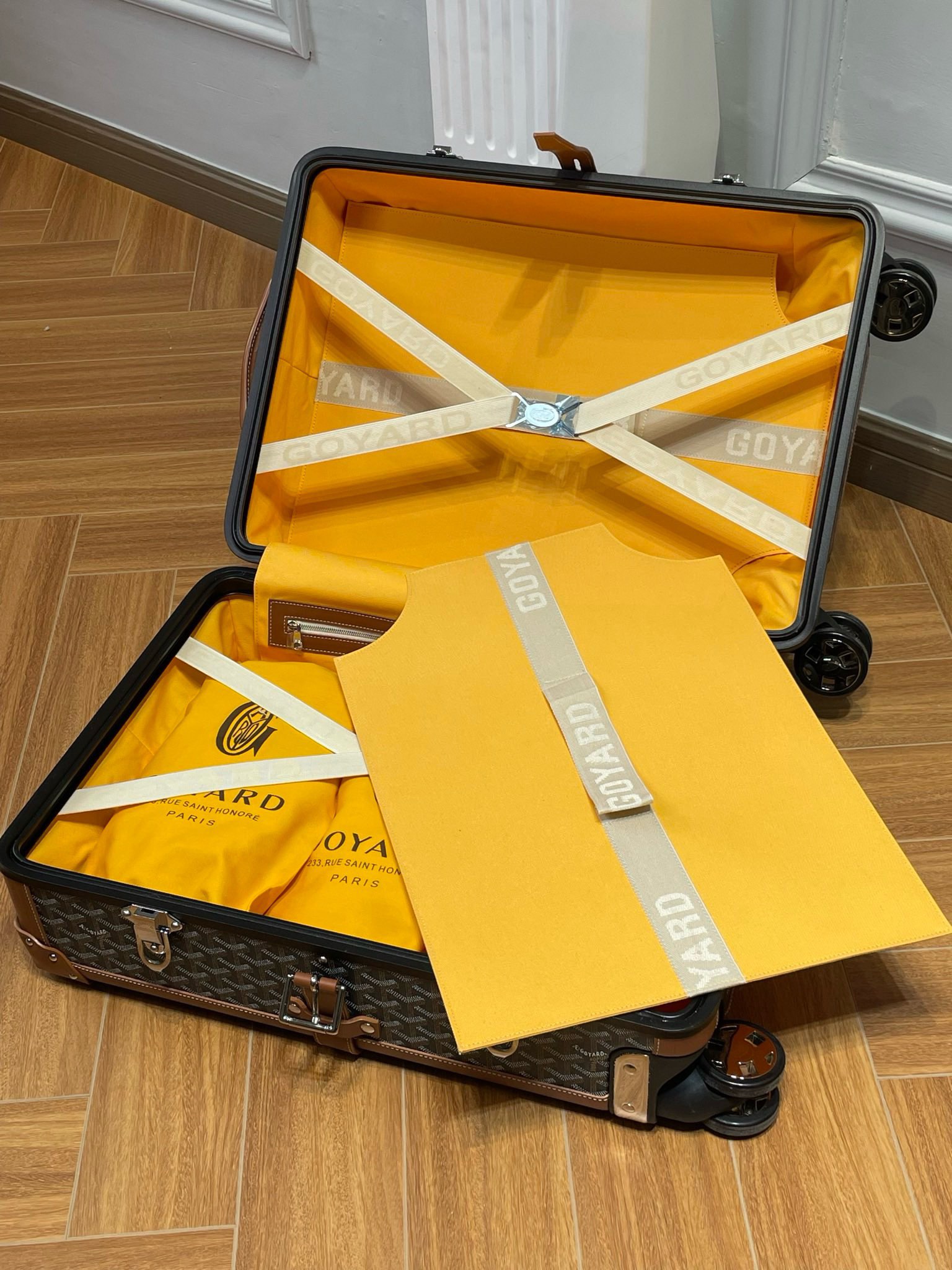 Goya Goyard Handmade Boarding Box: Classic, High-Quality Travel Essential - 图片 7