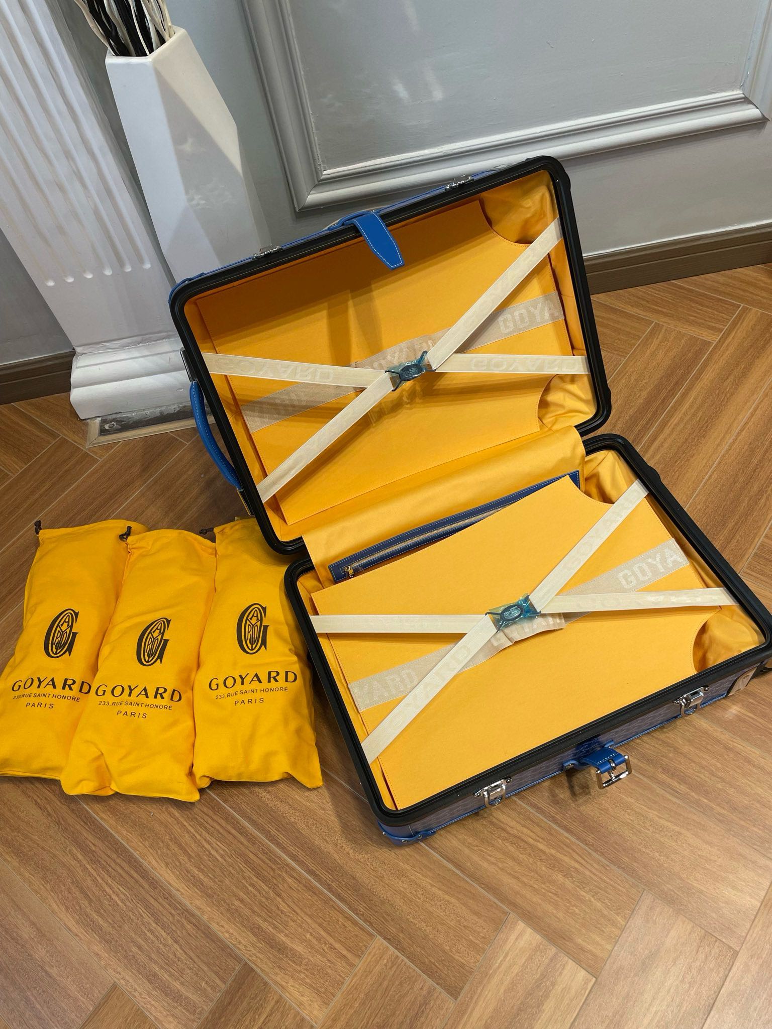 Goyard Goya Top-Class Traveler Boarding Box: Handmade Excellence in European Style - 图片 8