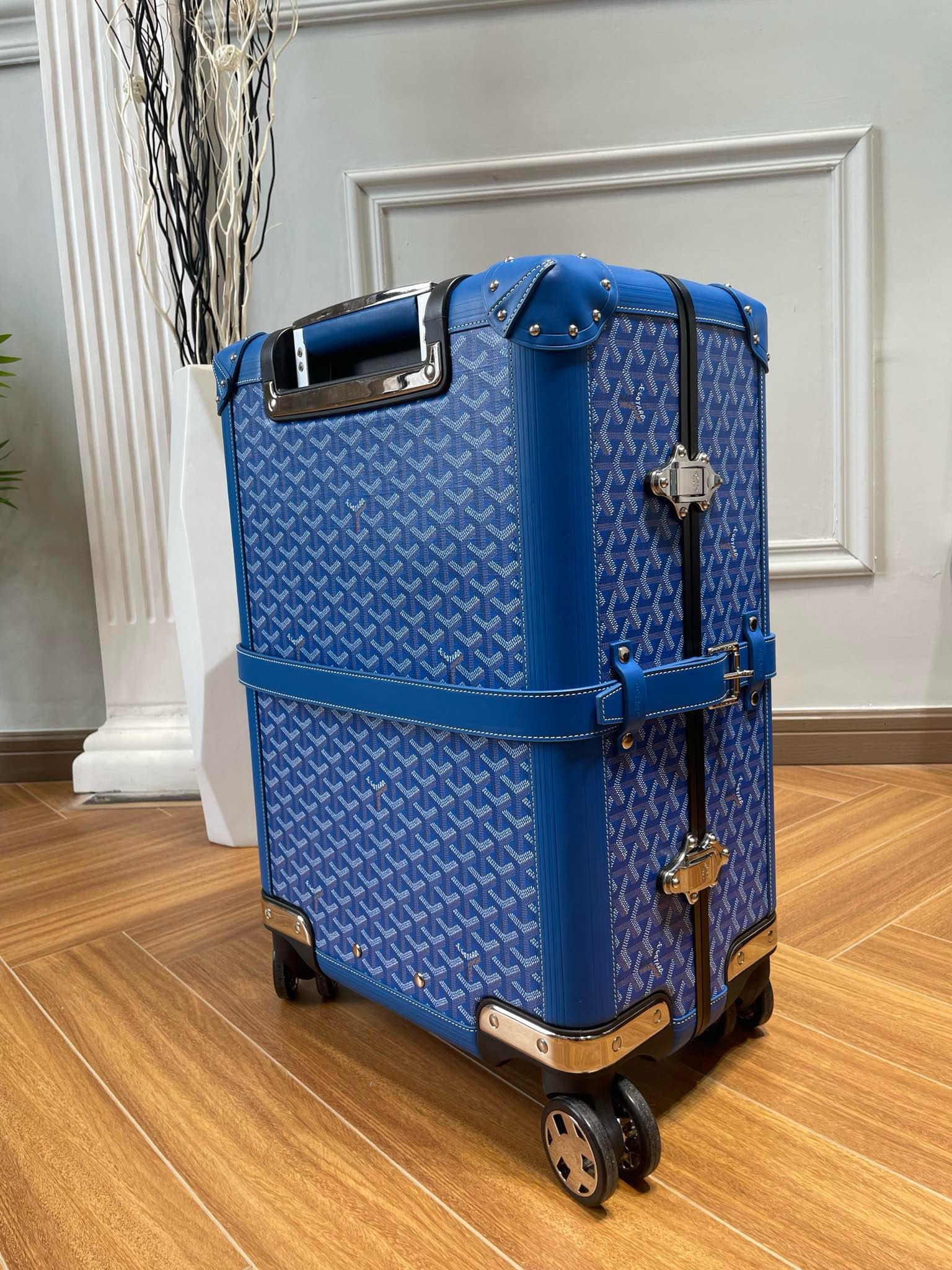 Goyard Goya Top-Class Traveler Boarding Box: Handmade Excellence in European Style - 图片 3