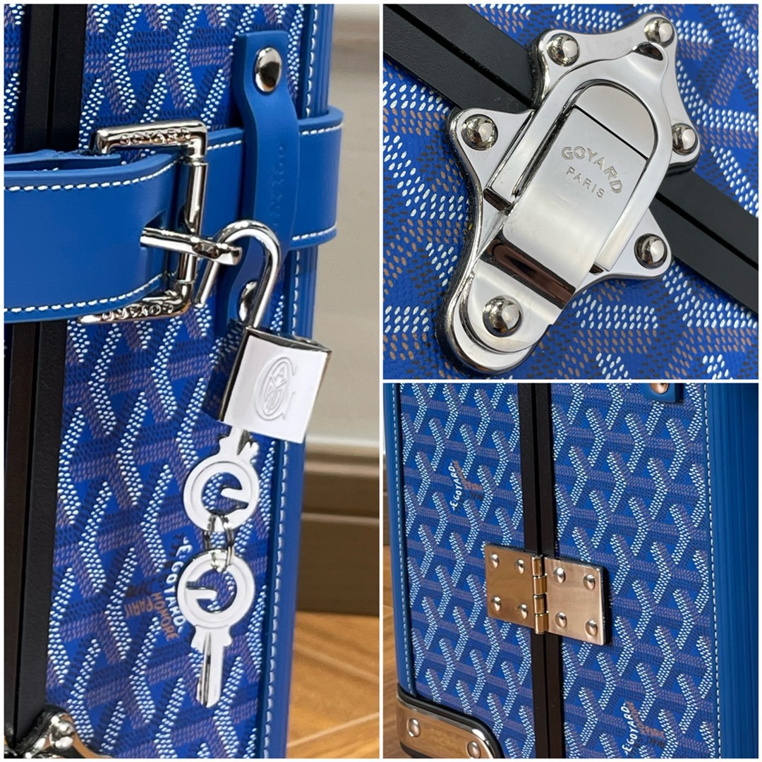 Goyard Goya Top-Class Traveler Boarding Box: Handmade Excellence in European Style - 图片 4