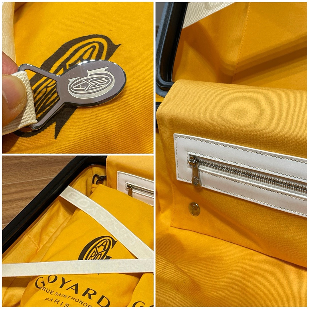 Goyard Goya Top-Class Traveler Boarding Box: Handmade, High-Quality, Classic Design - 图片 9