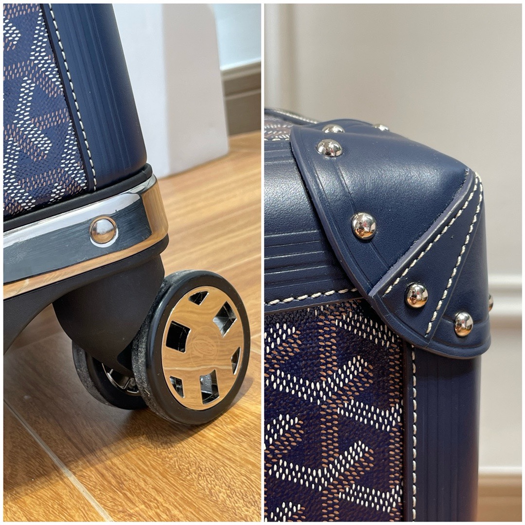 Goyard Top-Class Traveler’s Boarding Box: Handmade Luxury in Classic Heritage - 图片 5