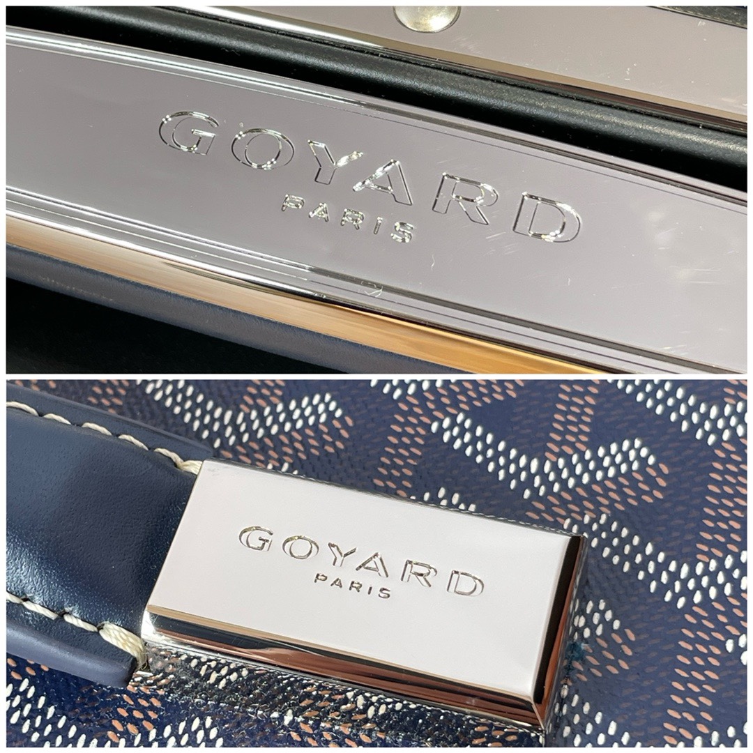 Goyard Top-Class Traveler’s Boarding Box: Handmade Luxury in Classic Heritage - 图片 6