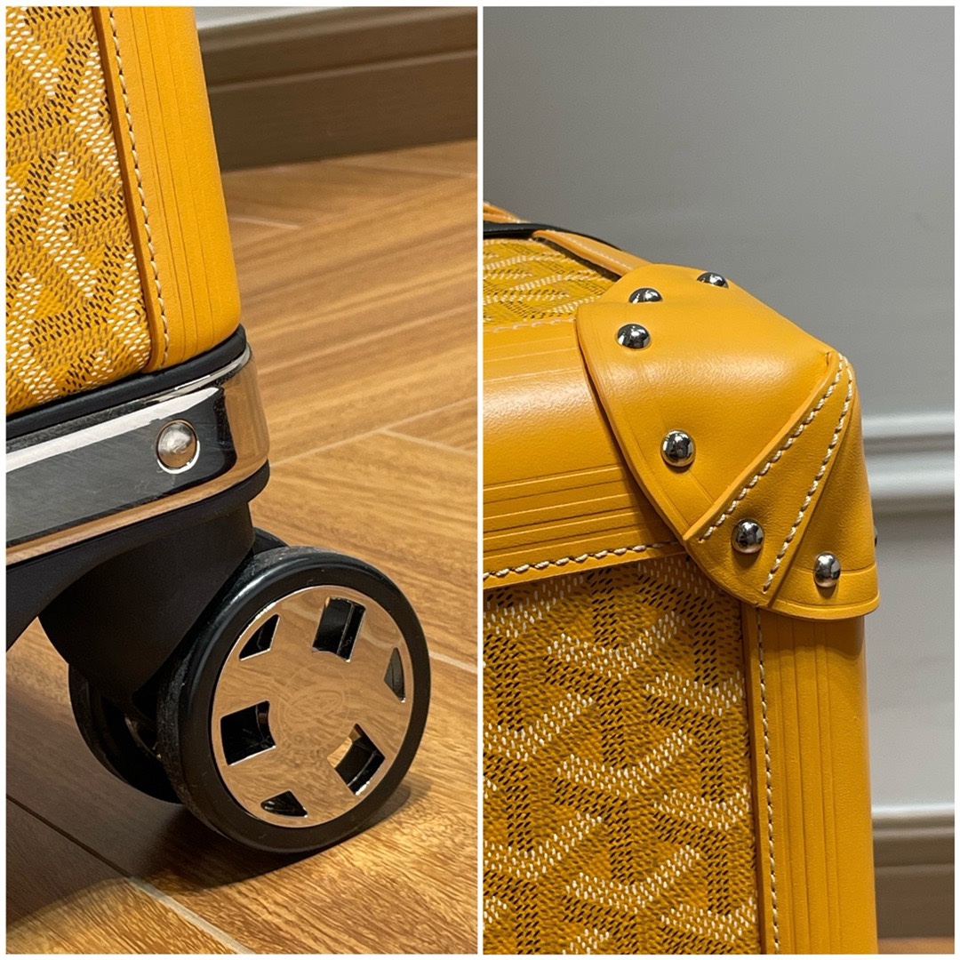 Goya Goyard Luxury Traveler’s Boarding Box: Handmade Excellence in Classic Design - 图片 5