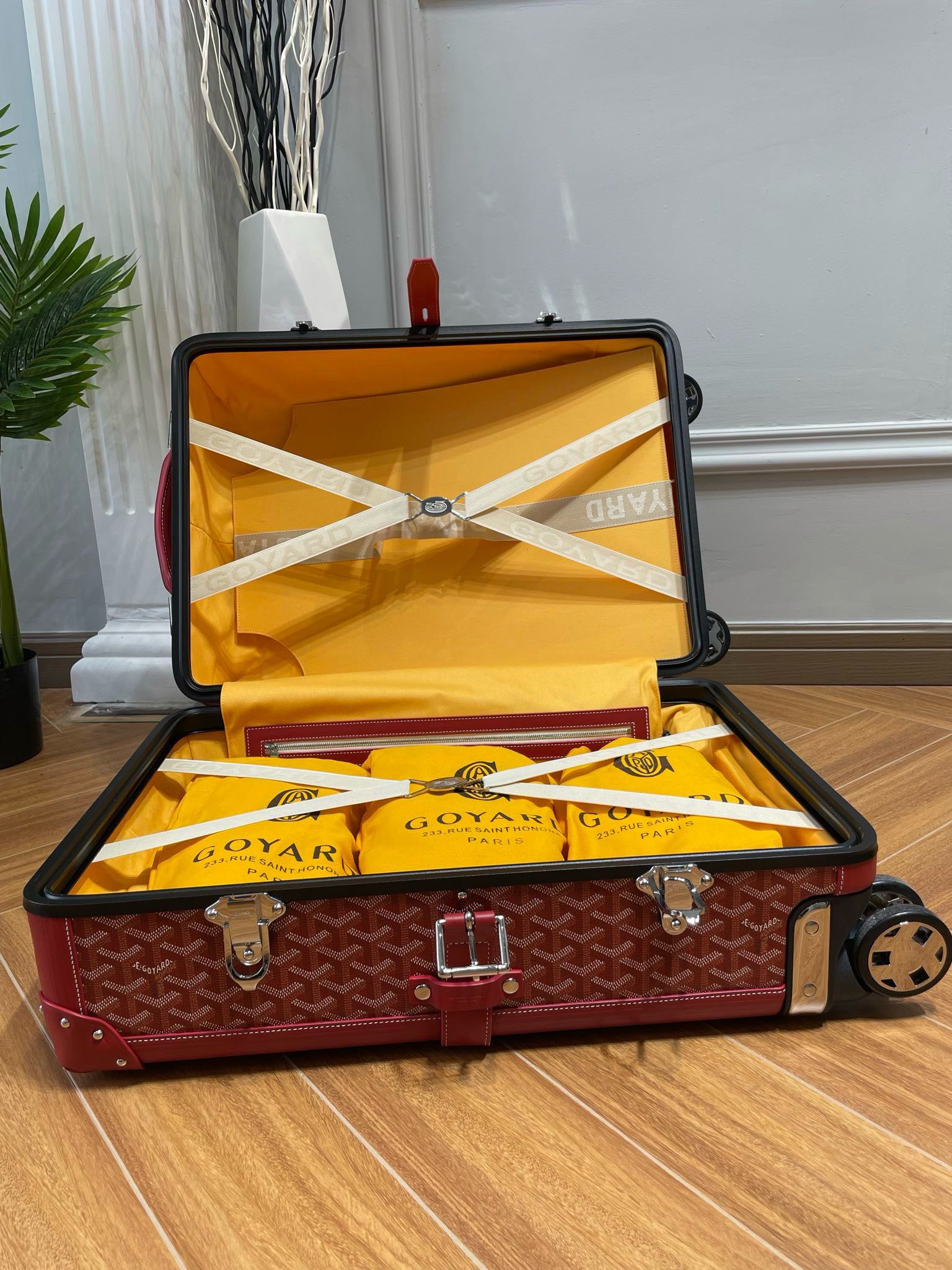 Goya Goyard Handmade Boarding Box: Classic, High Quality Travel Essential - 图片 7