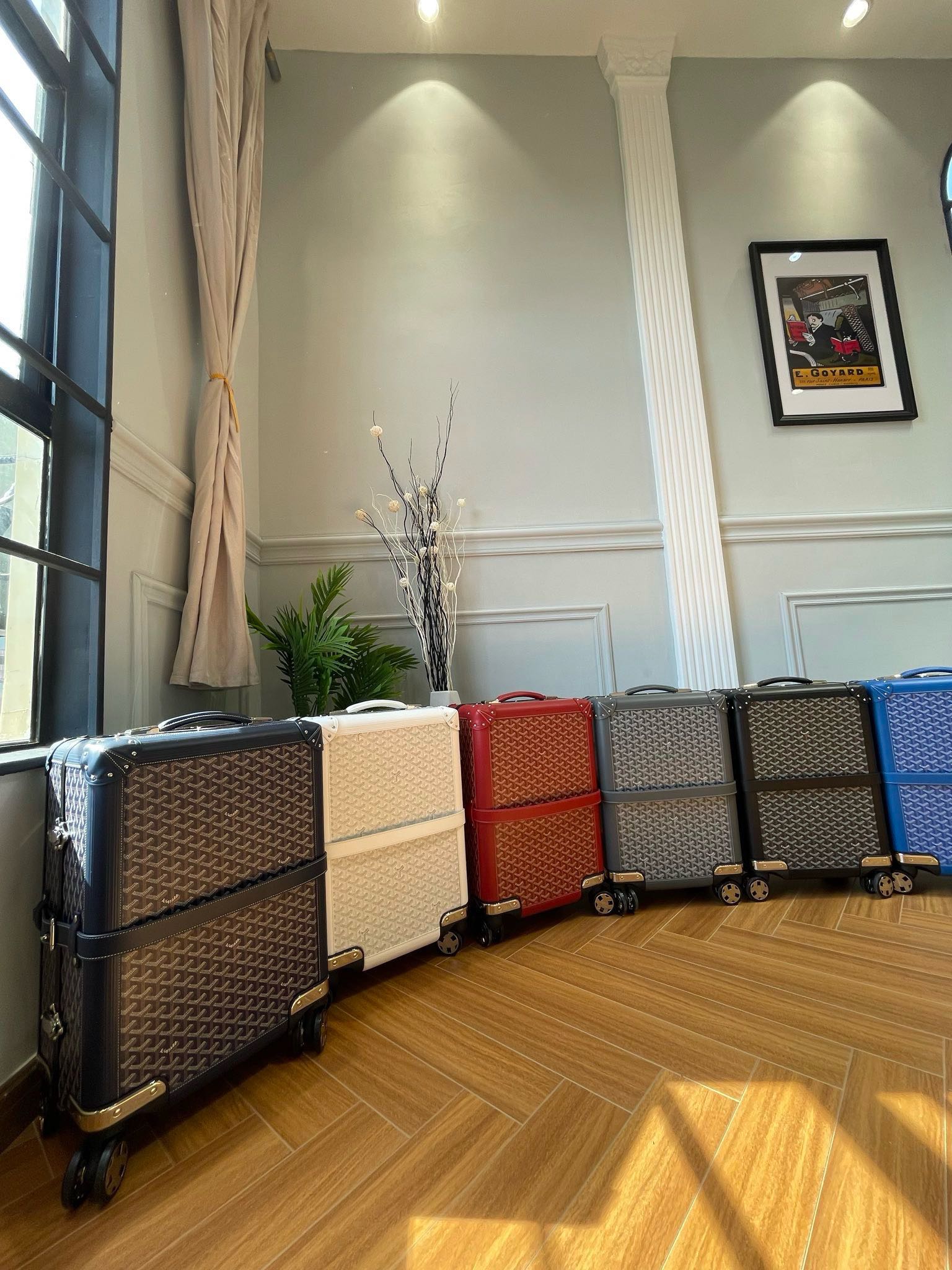 Goya Goyard Handmade Traveler Boarding Box: Classic, High Quality, European Style. - 图片 8