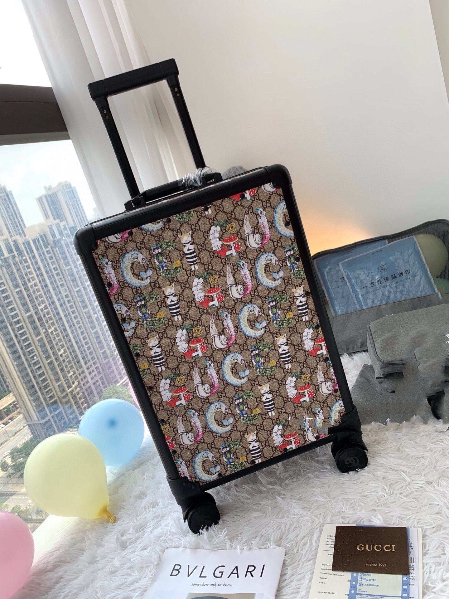 New Gucci Gou Qi Suitcases and Stickboxes Collection with Unique Style and Power - 图片 1
