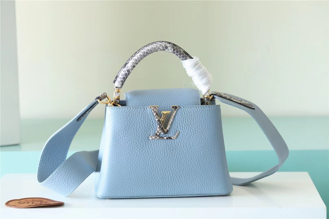 Louis Vuitton blue snake