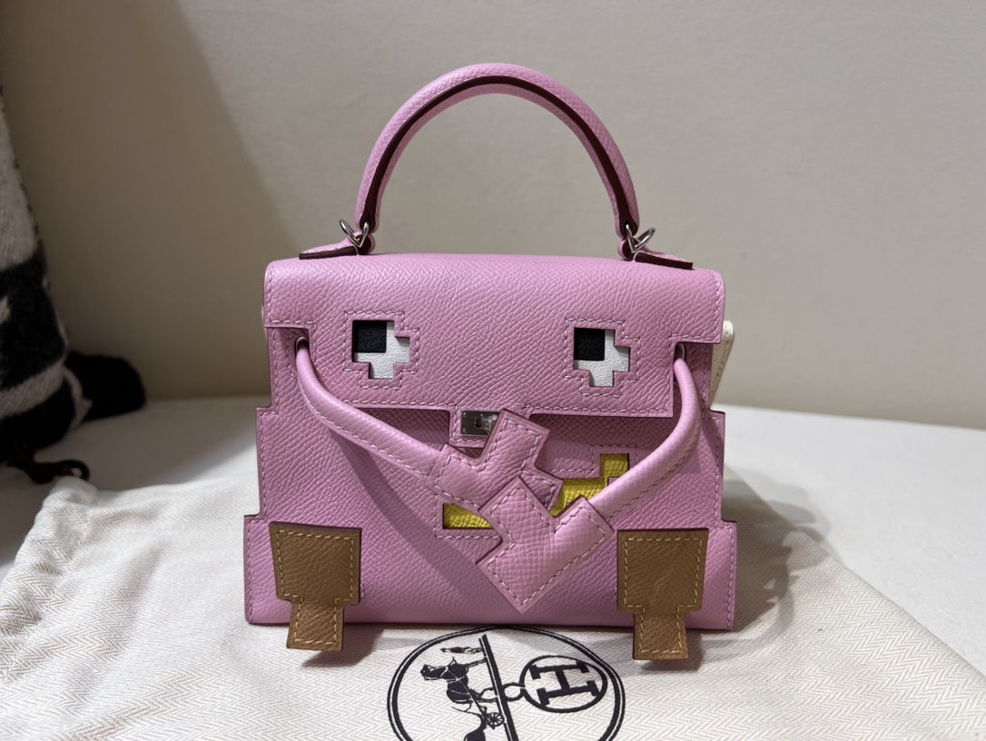 Hermes Kelly Borsette Borse Crossbody & Borse a Tracolla Viola