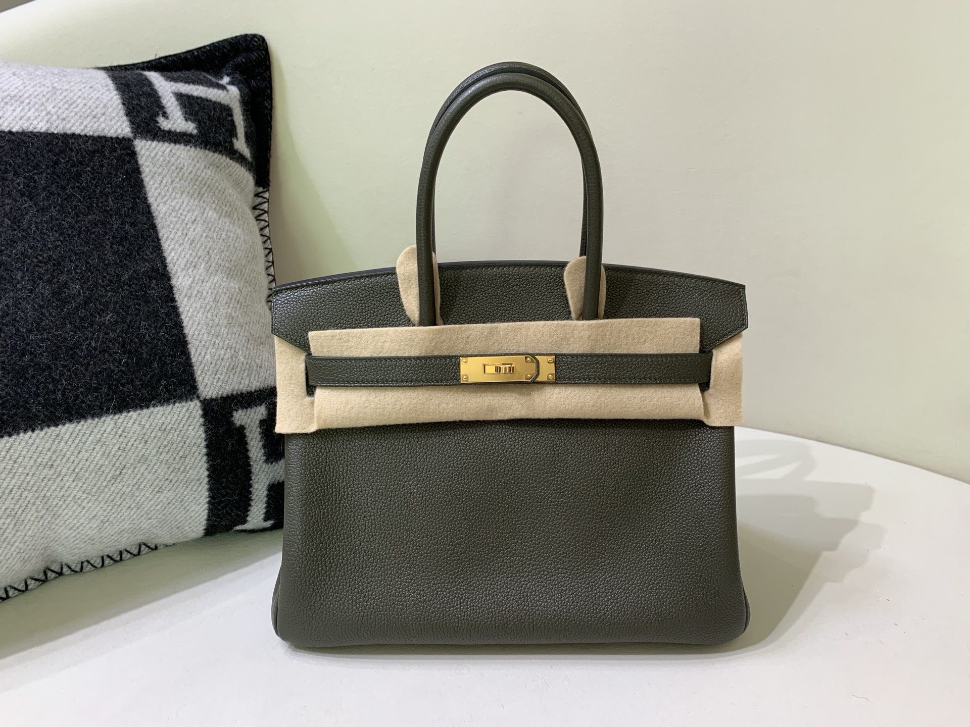 NO:699216,birkin30cm gold buckle German togo G8 jungle green top quality handmade, Hermes, hermes, Hermes,19860909birkin30cm 金扣 德国togo G8丛林绿 顶级纯手工,爱马仕,hermes,Hermes,,Bag