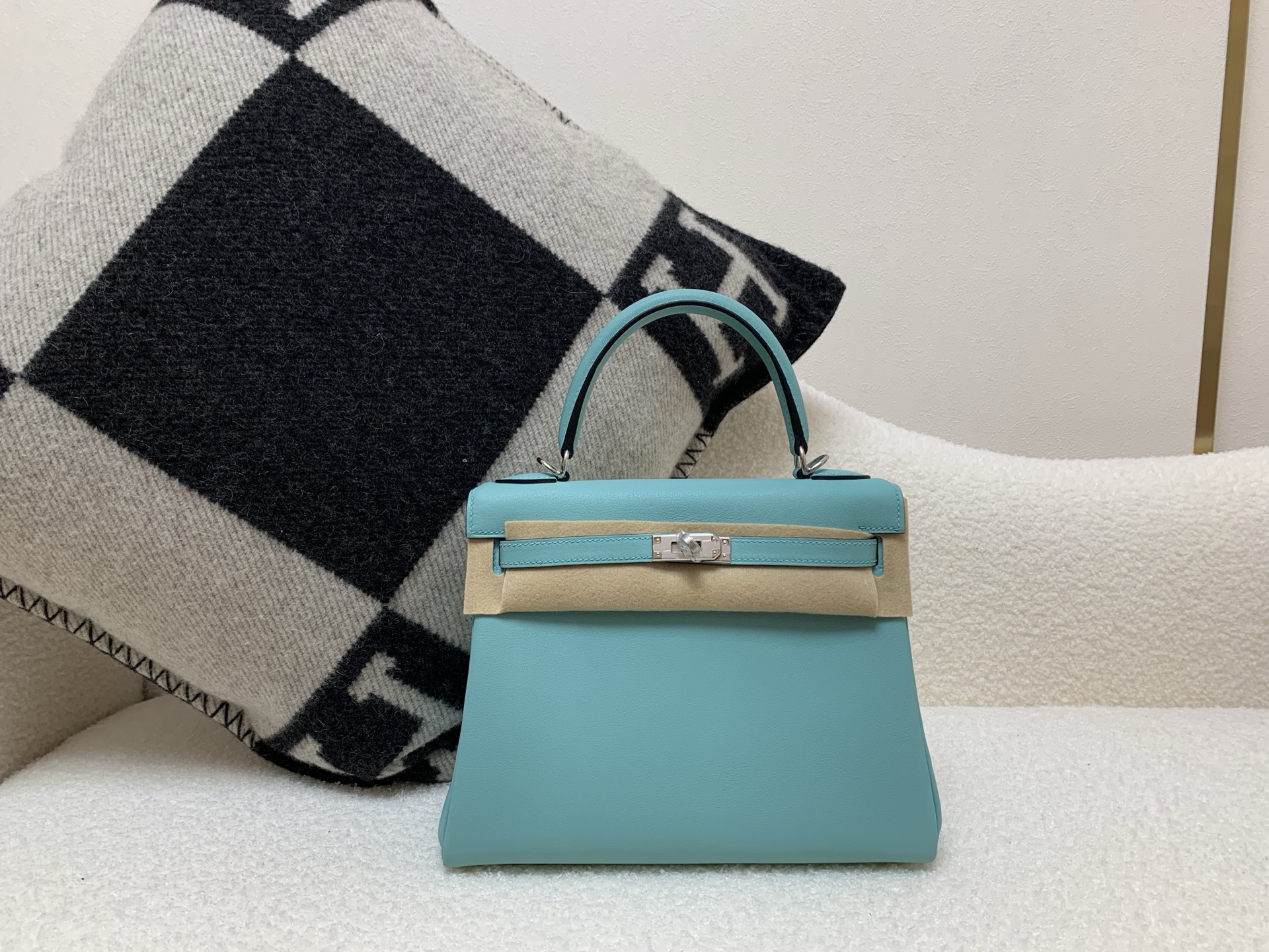 NO:699169,Kelly 25cm Silver Buckle Swift 3 Macaron Blue Top quality hand-made customer order, Hermes, hermes, stuart weitzman, Hermes,19860909Kelly25cm 银扣 Swift 3马卡龙蓝 顶级纯手客户订单,爱马仕,hermes,stuart weitzman,Hermes,,Bag