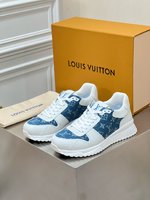 Louis Vuitton Schoenen Sportschoenen Splijten Mannen Epi Koeienhuid Casual
