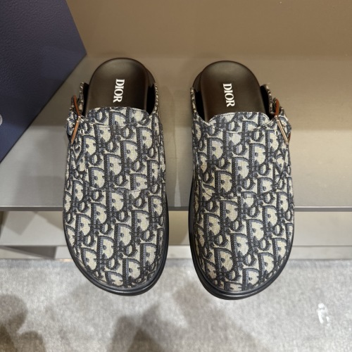 Dior Men's D-Oblique Fabric Mules, Premium Quality, Comfortable & Stylish 1 Dior Men's D-Oblique Fabric Mules, Premium Quality, Comfortable & Stylish