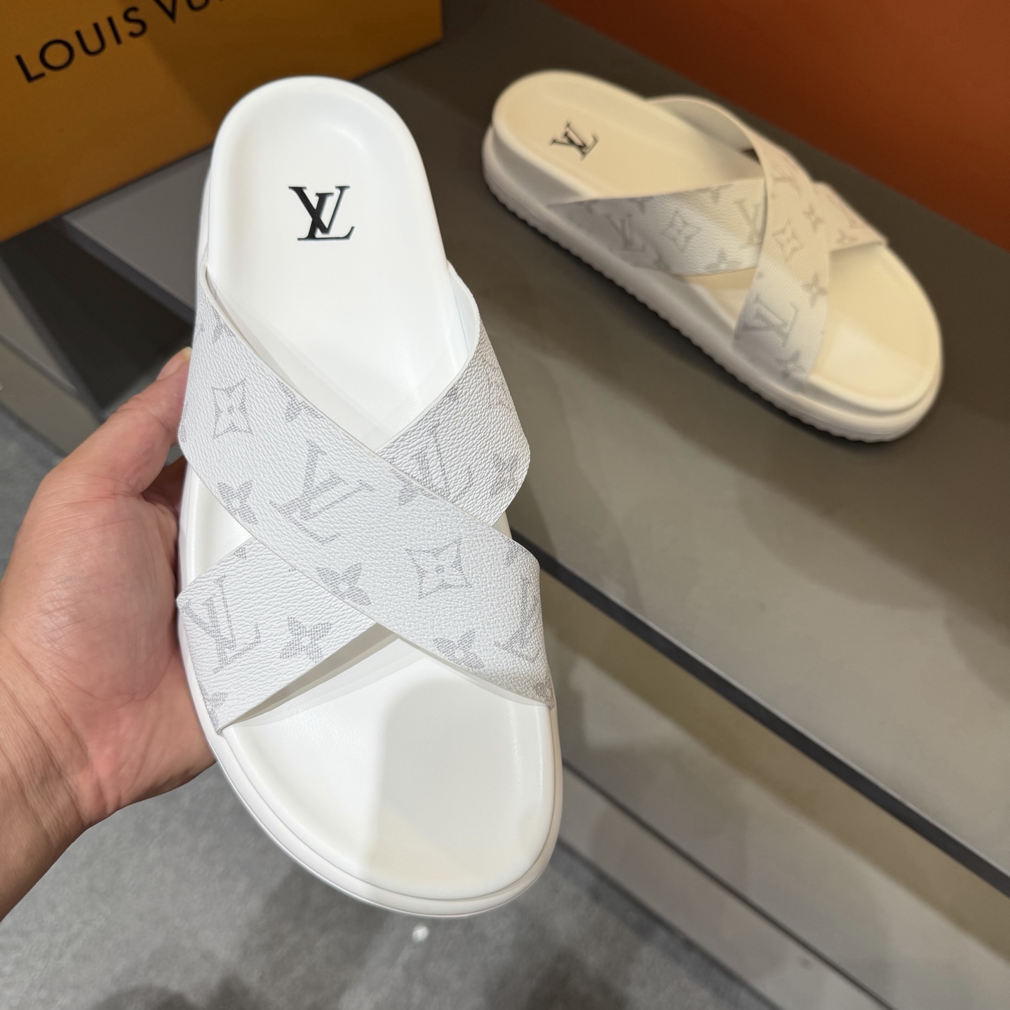 Louis Vuitton Shoe Collection crafted with premium materials and 8