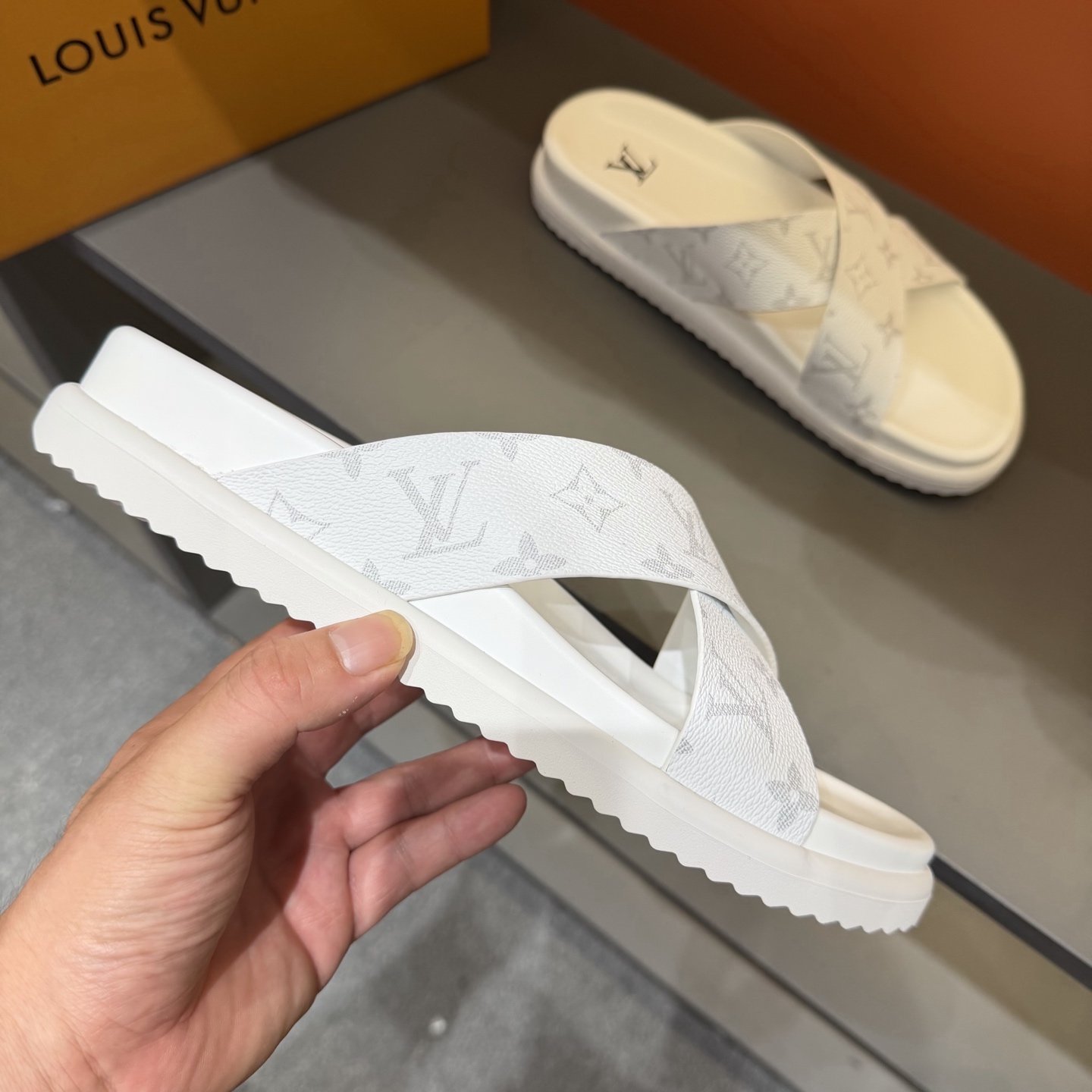 Louis Vuitton Shoe Collection crafted with premium materials and 7