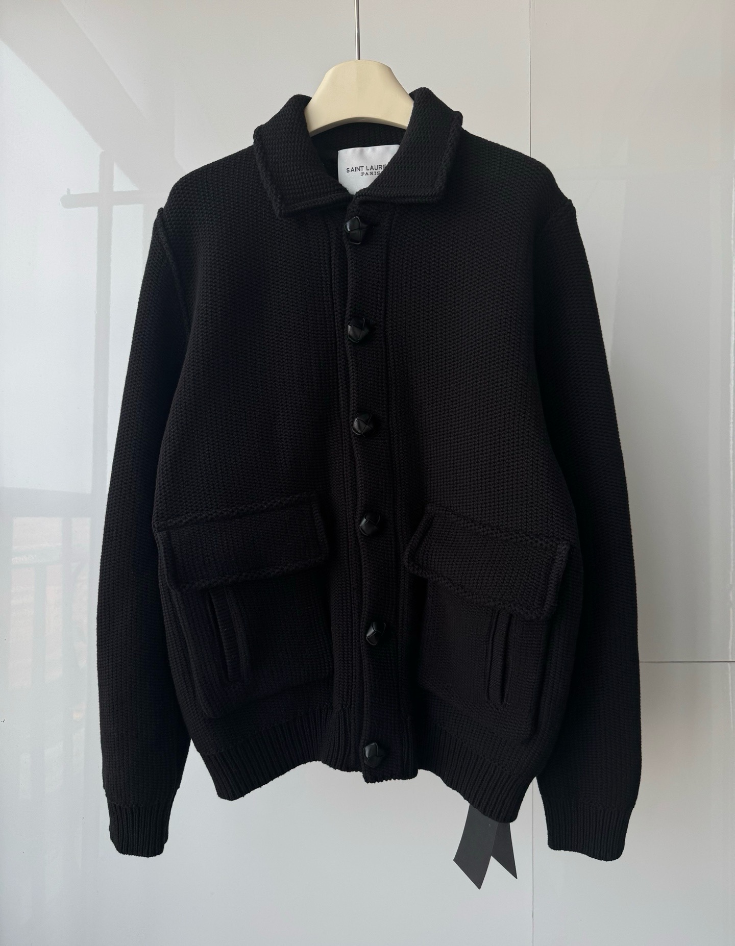 NO:637363,YSL Saint Laurent knitted sweater jacket, old money style, simple and low-key, handmade leather woven buttons, heavy knitted pocket design, fitted version, same style for men and women SMLXL, saint laurent-clothing, saint laurent, saint laurent, jackets & coats, sweaters, alexander wang19860909YSL 圣罗兰针织毛衣外套 老钱风 简约低调 手工真皮编织扣子 重磅针织口袋设计 合身版型 男女同款 SMLXL,圣罗兰-服装,saint laurent,saint laurent,jackets & coats,sweaters,alexander wang,Women's clothing