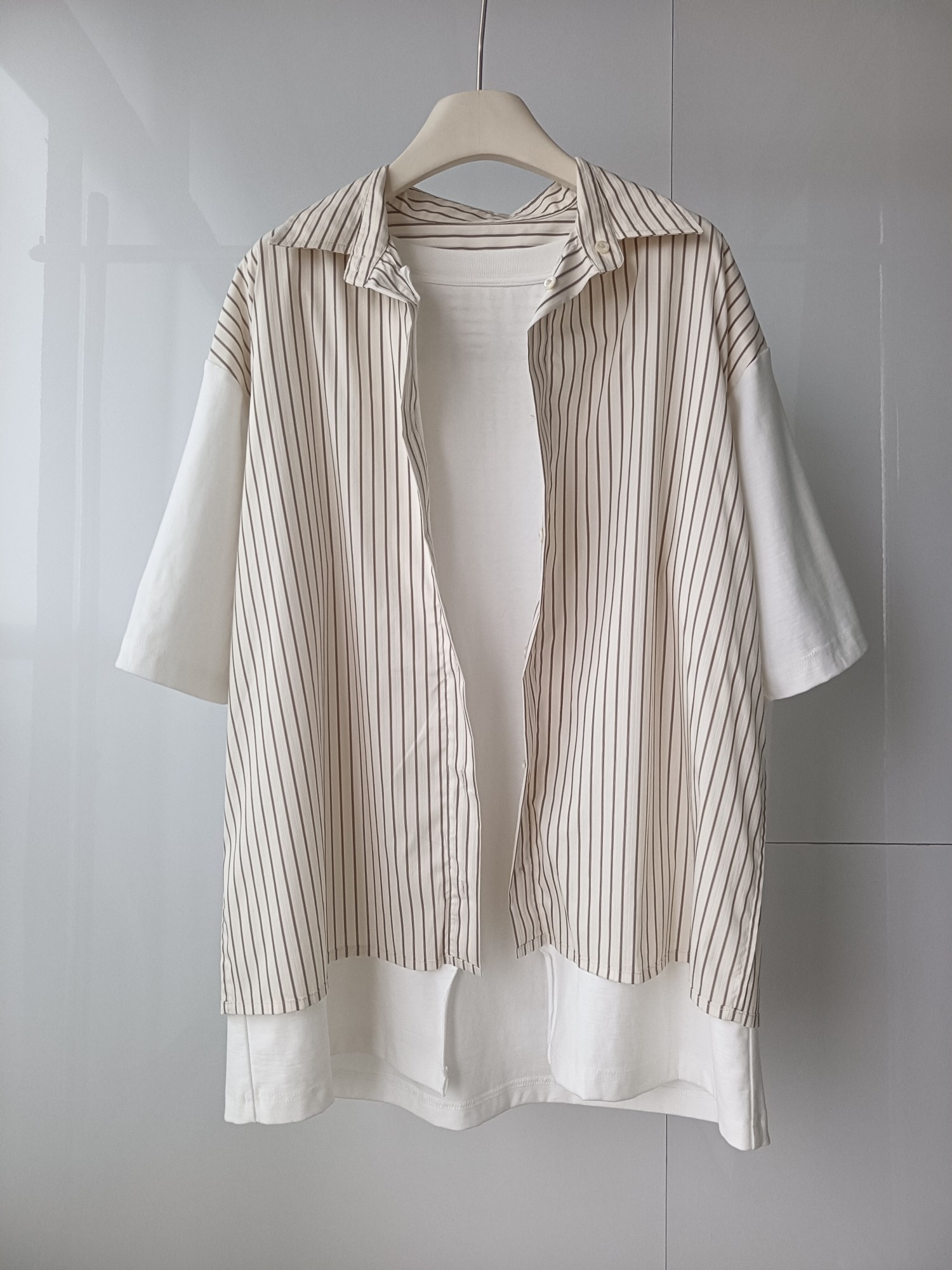 NO:775484,MM6 Maison Margiela new short-sleeved shirt, reversible design, unique style, pure cotton fabric, loose fit, same style for men and women SMLXL, men's clothing, masion margiela, masion margiela, shirts, T-shirt,19860909MM6 Maison Margiela马吉拉新款短袖衬衫 两面穿设计 个性有范 纯棉面料 宽松版型 男女同款 SMLXL,男装,masion margiela,masion margiela,shirts,T-shirt,,Women's clothing