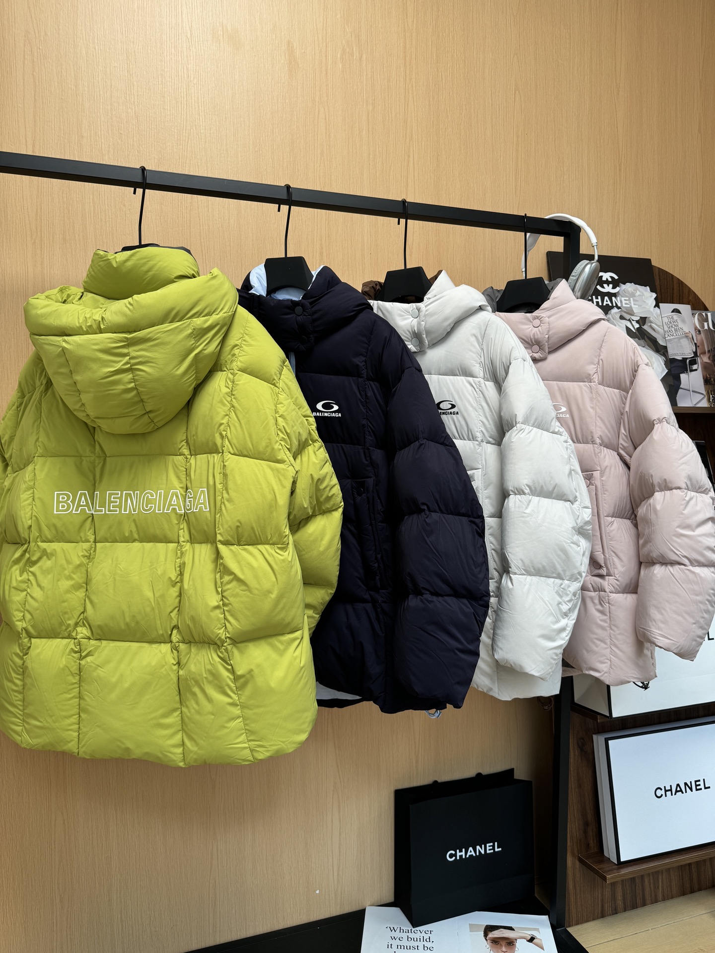 Balenciaga Padded Down Jacket Mid-Length Hooded Coat Winter, Size S-L 4 i1761554075200 4983 0 8