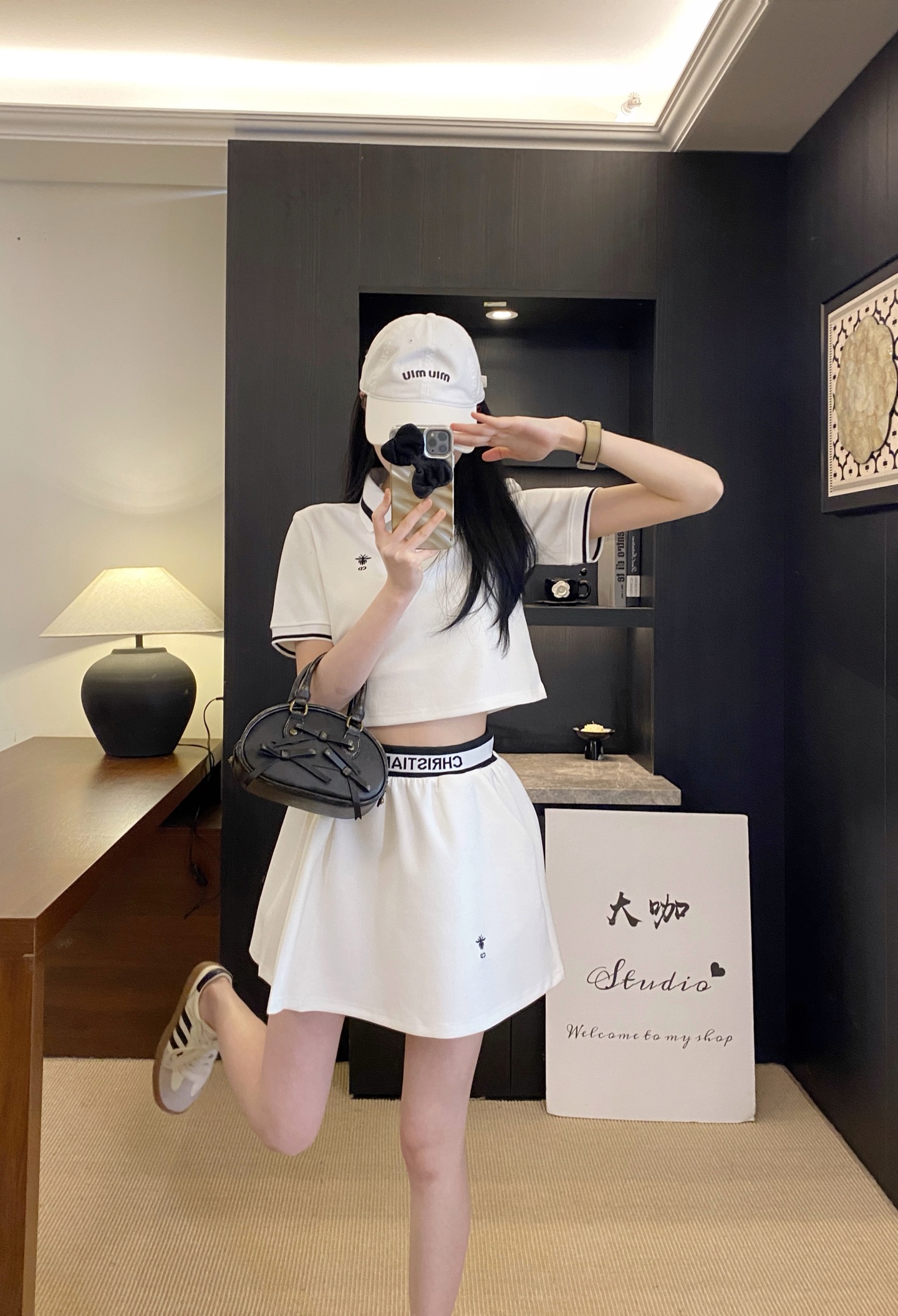 Elegant Women's Two-Piece Polo Shirt and Embroidered Skirt Set 3 i1739609966340 3065 0 1