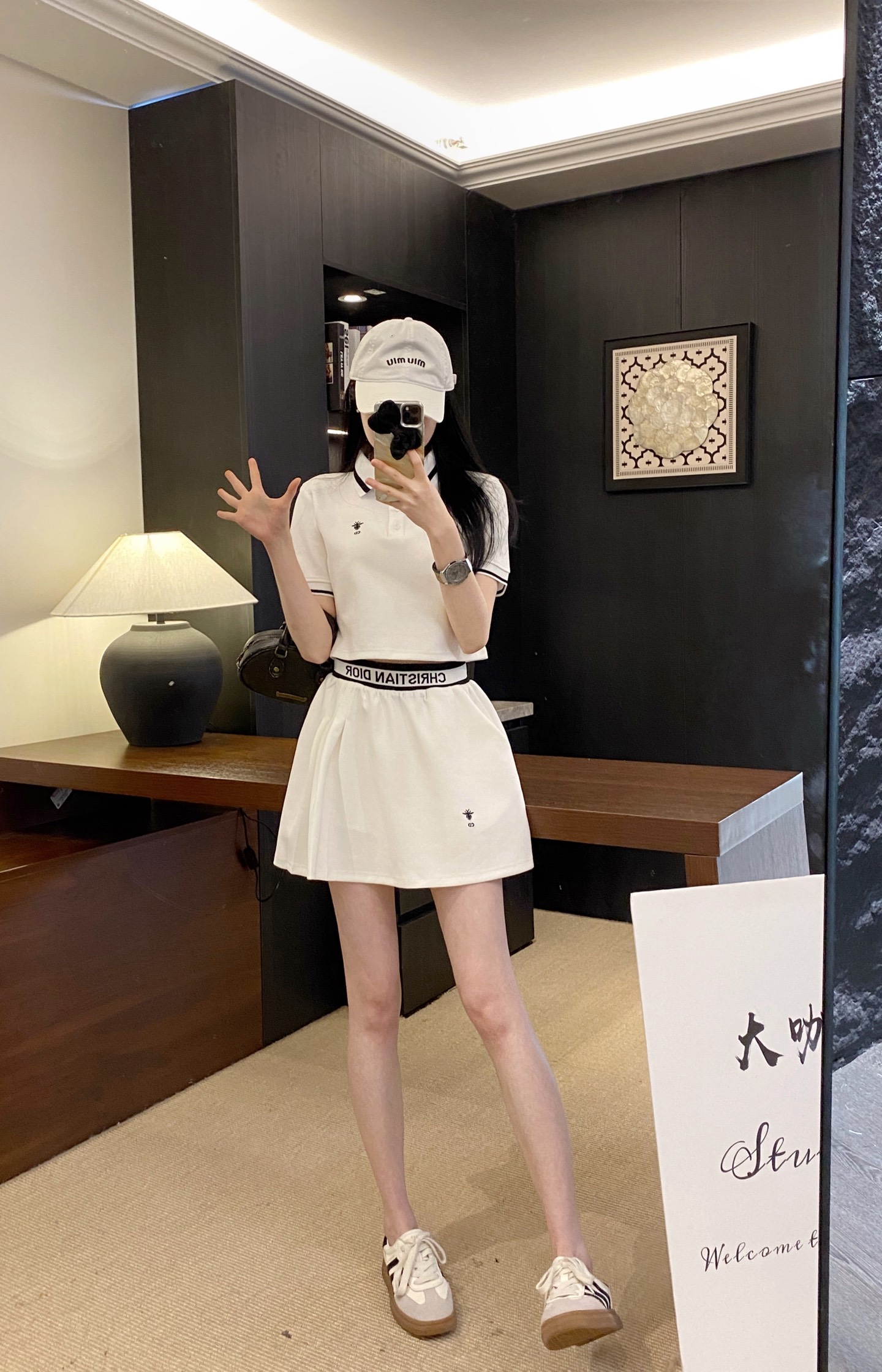 Elegant Women's Two-Piece Polo Shirt and Embroidered Skirt Set 10 i1739609966340 920 0 8