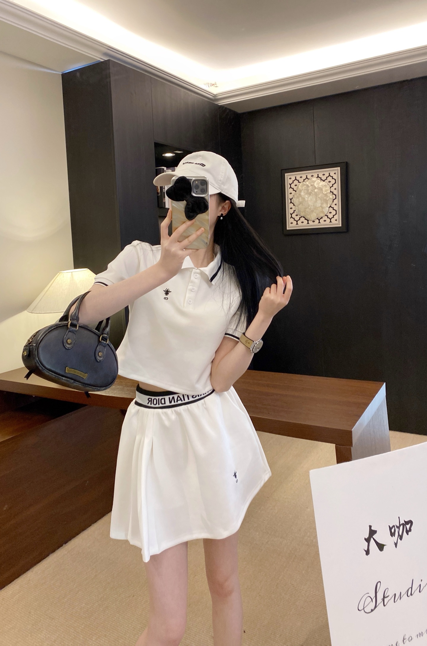 Elegant Women's Two-Piece Polo Shirt and Embroidered Skirt Set 8 i1739609967903 3348 0 6