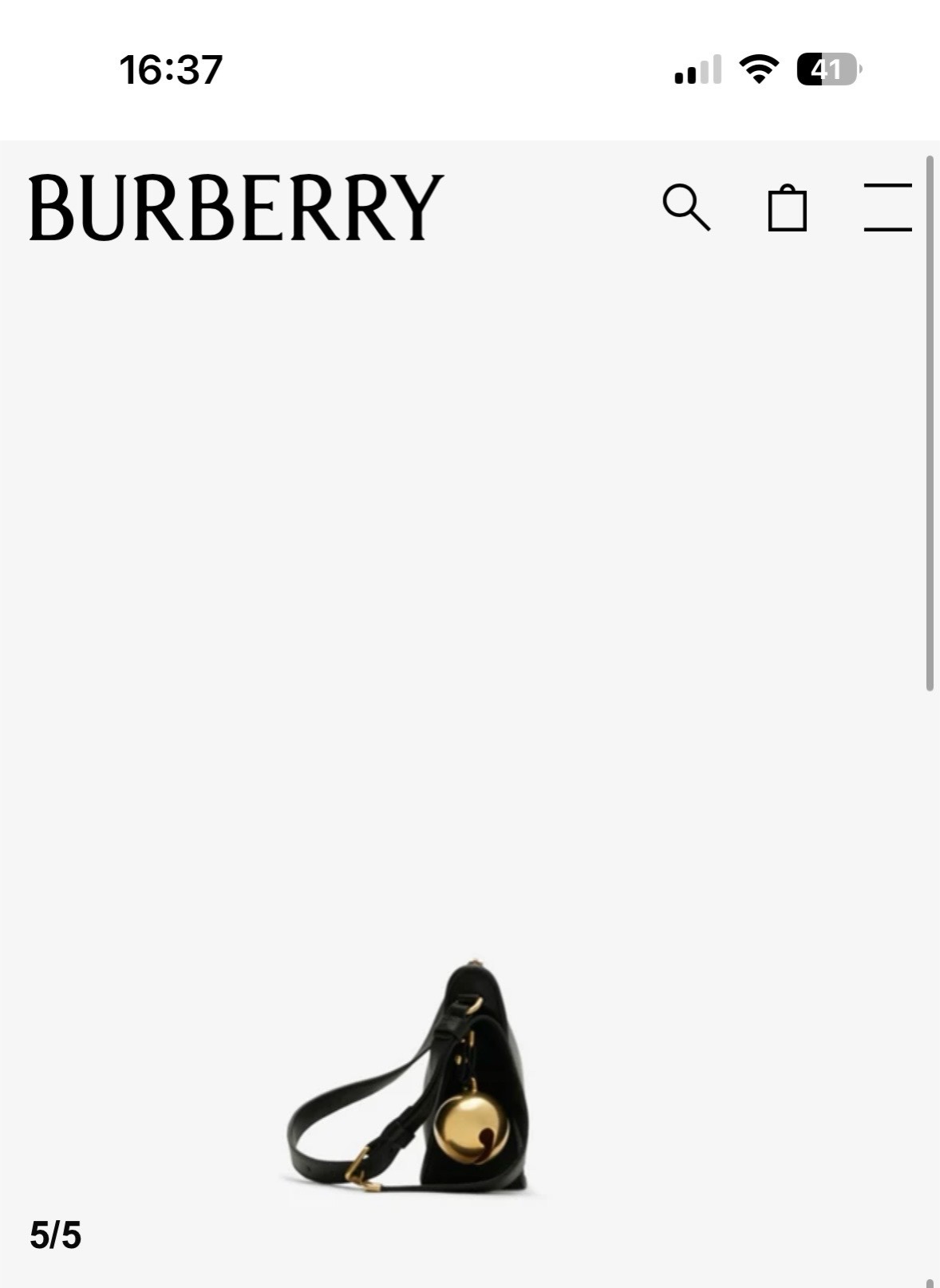 Burberry Mini Shield Orion rice bag, Burberry wool blend surface, jacquard worsted integrated into the new season plaid renderings