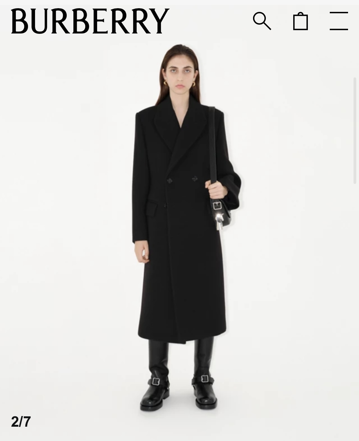 Burberry Official website picture
