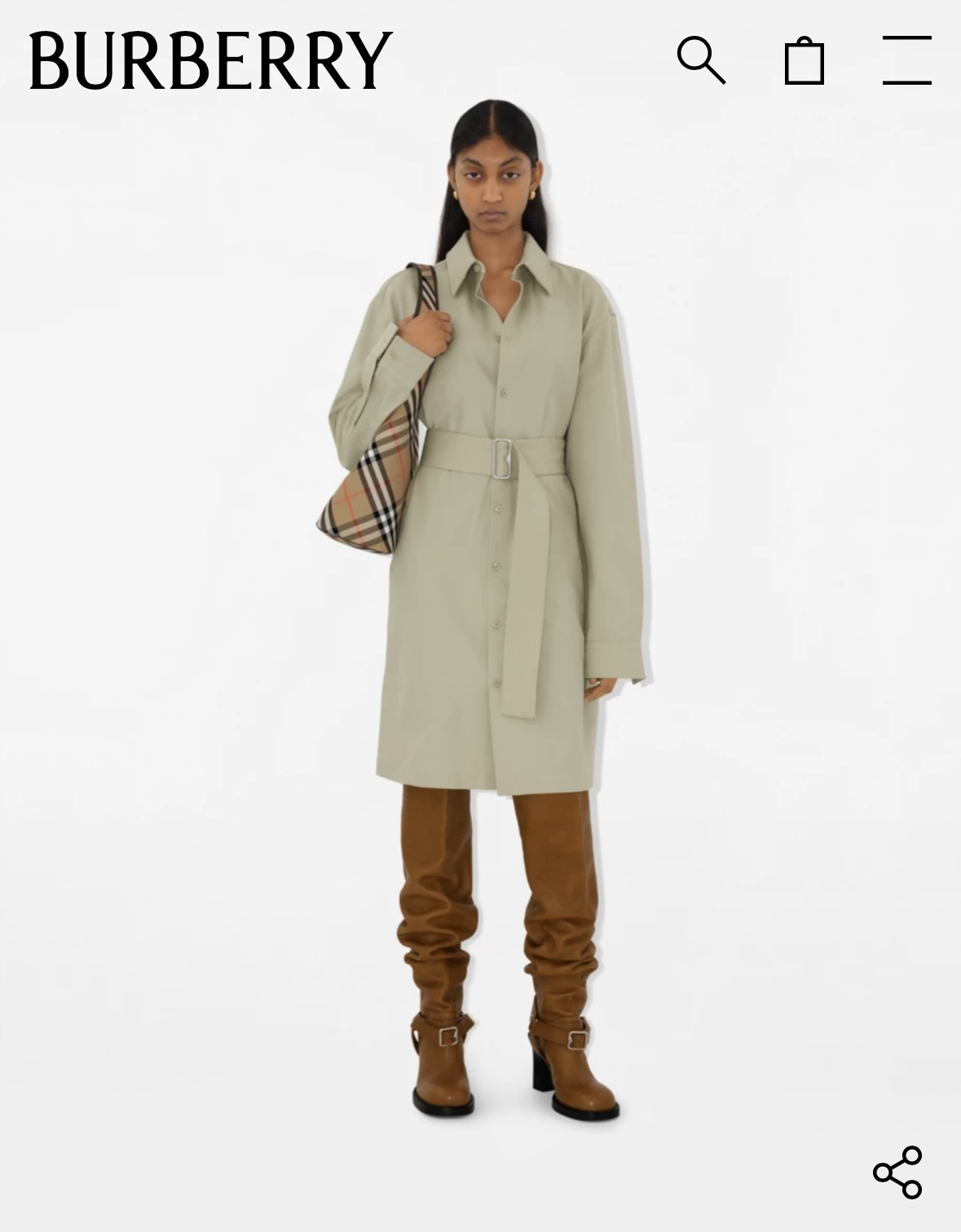 Burberry Upper body renderings