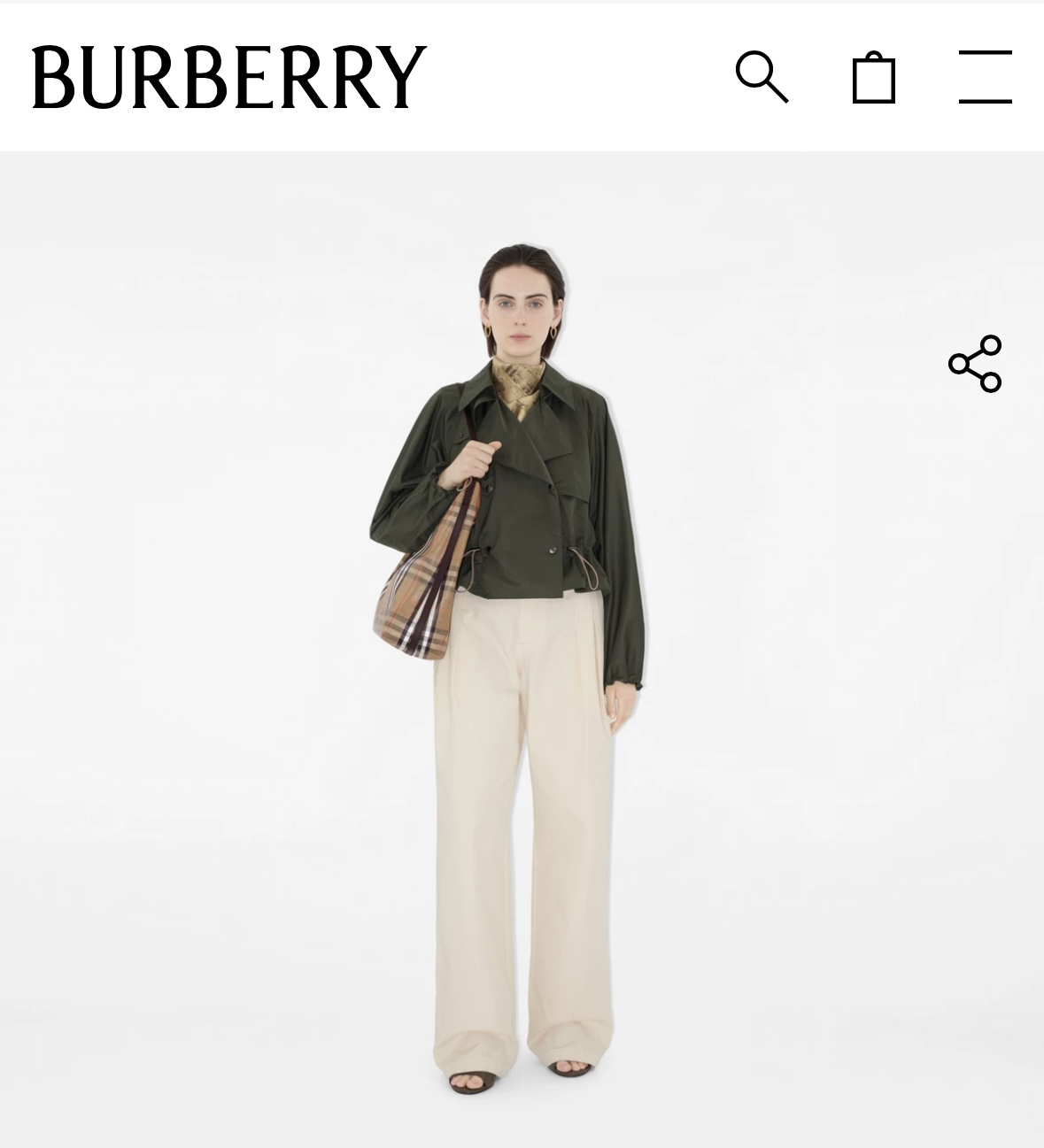 Burberry Upper body renderings