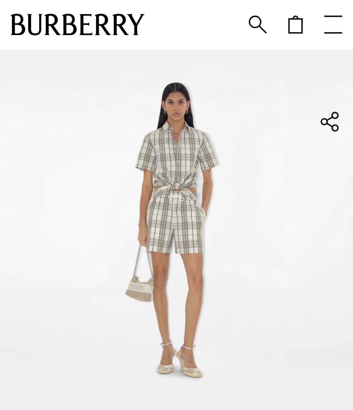Burberry Upper body renderings