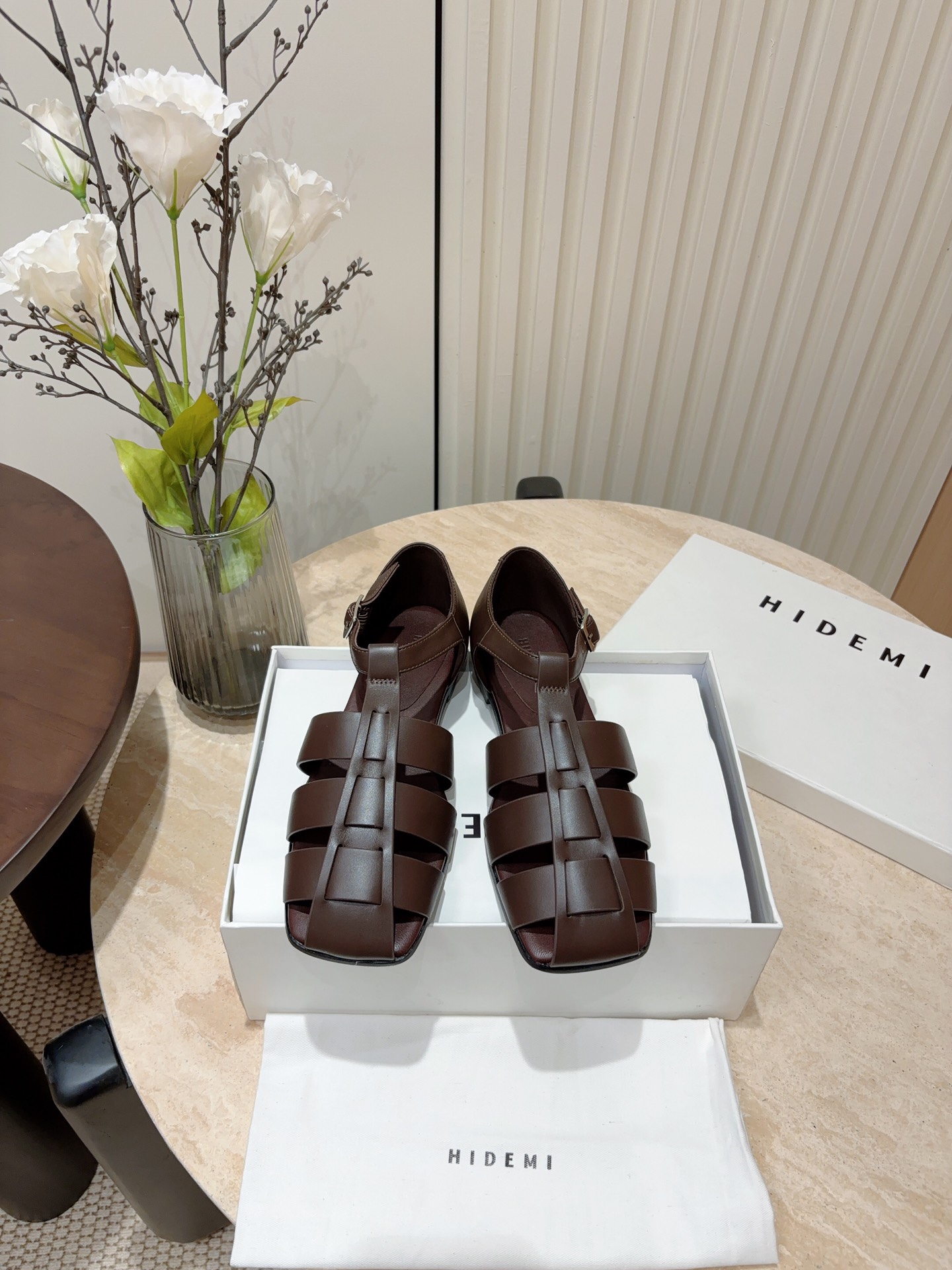 Stylish Roman Sandal-Inspired HIDEMI Shoes with Premium Materials and Italian Soles - 图片 8