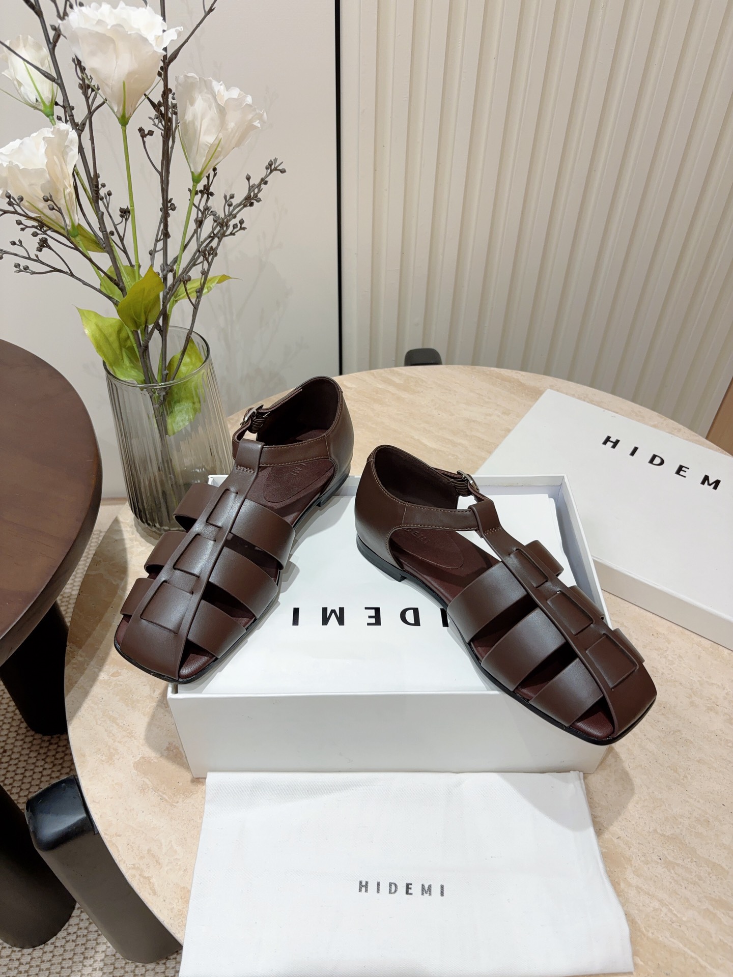 Stylish Roman Sandal-Inspired HIDEMI Shoes with Premium Materials and Italian Soles - 图片 7