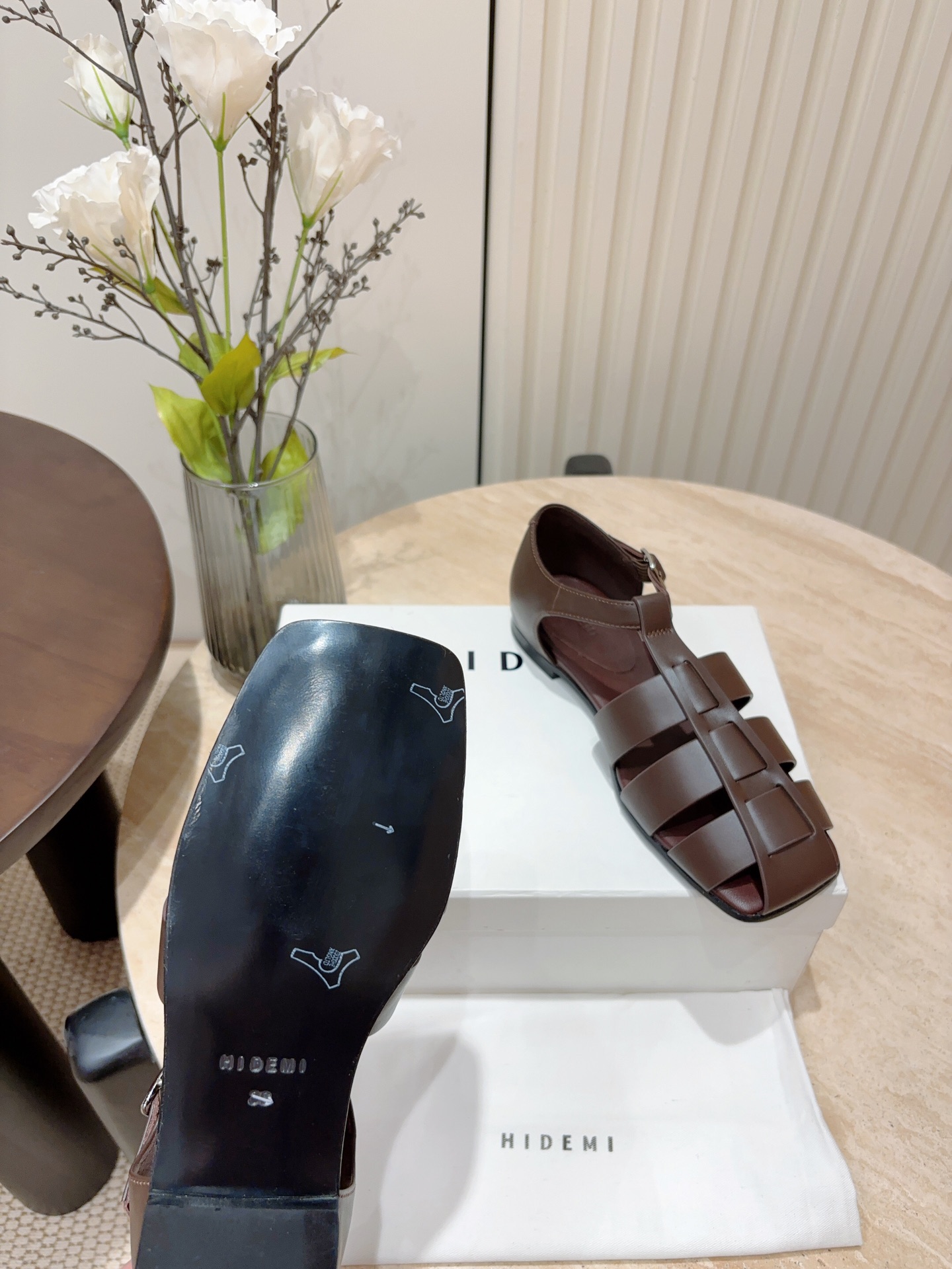 Stylish Roman Sandal-Inspired HIDEMI Shoes with Premium Materials and Italian Soles - 图片 6