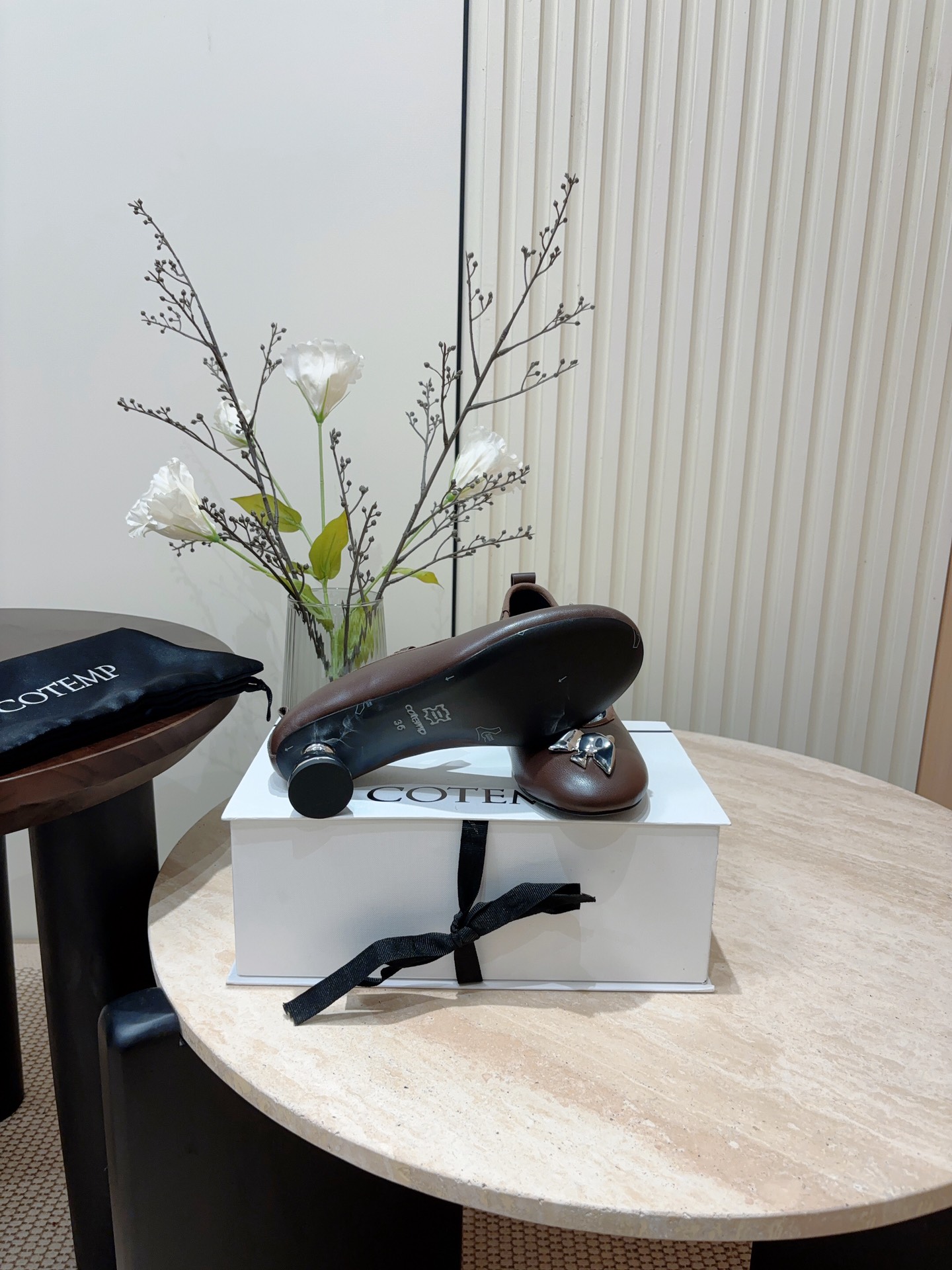 P7000- Ballet Style Flat Shoes with Grandmother’s Touch, Soft Retro Skin Sense - 图片 9