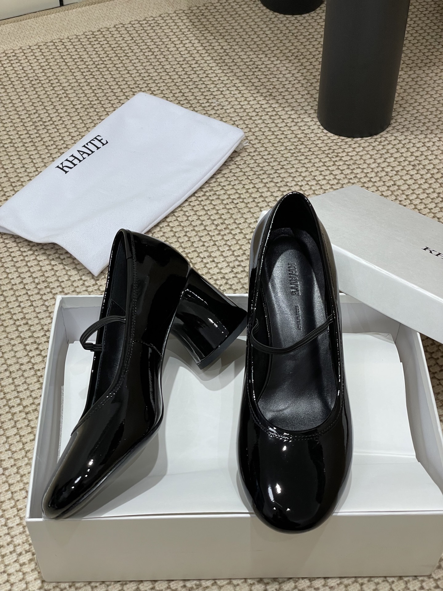 Khaite 25ss Mary Jane’s Heels: Elegant and Comfortable Galactic Style Statement - 图片 5