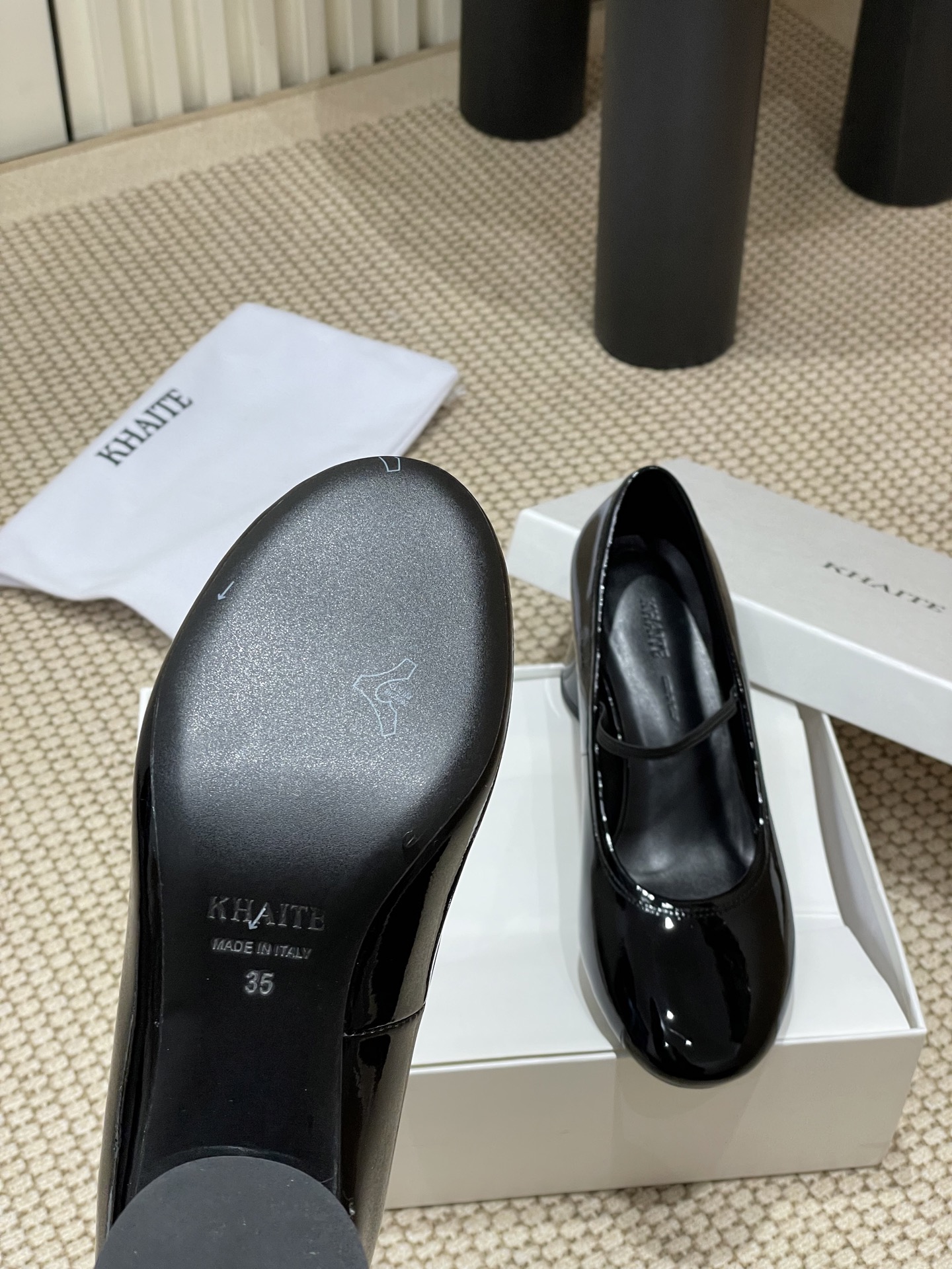 Khaite 25ss Mary Jane’s Heels: Elegant and Comfortable Galactic Style Statement - 图片 7