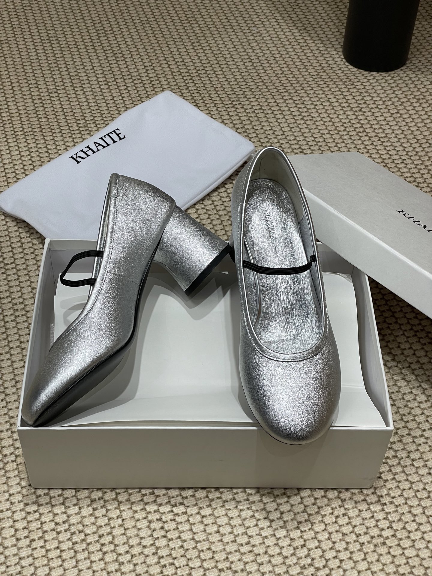 Khaite 25SS Mary Jane Heels: Fresh, Chic, and Versatile Galactic Stars. - 图片 5
