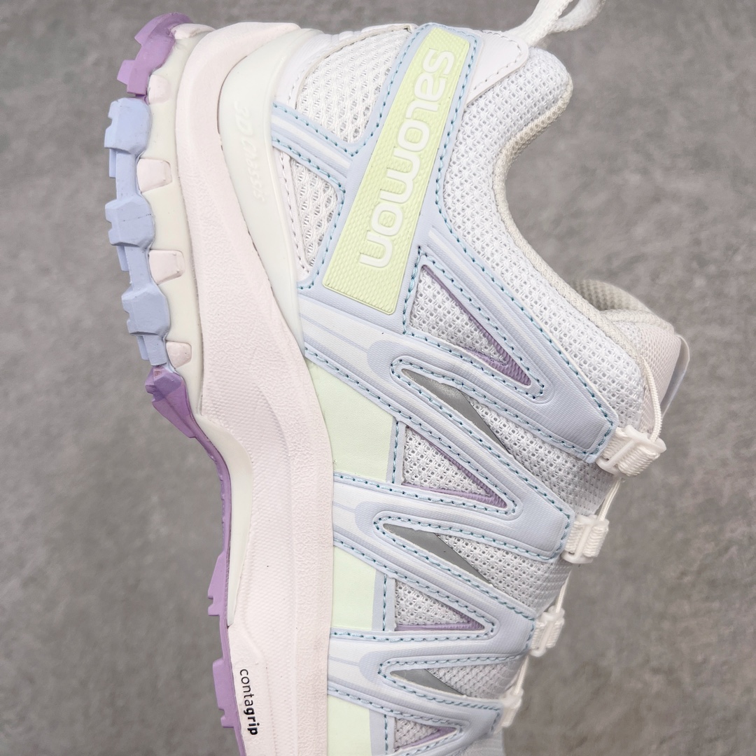 图片[6]-＃GX/绿X 纯原福利 SALOMON XA Pro 3D ADV 萨洛蒙潮流越野机能户外功能鞋 纯原外贸平台特供订单 耗时半年巨作 全套原纸板楦头开发 原厂特供网布配套加持 确保原汁原味 完美呈现版型 原档数据独家私模五层组合大底 男女鞋同步官方开发至46.5 原装Ortholite轻量化鞋垫 中底布带钢印编号 原厂TPU锁扣 进口港宝加持 后跟自然饱满 还原公司包裹性 鞋面采用SENSIFT贴合技术 全方位贴合包裹脚型 鞋跟部鞋底牵引设计 提供强大的抓地性能 更适应野外崎岖不平的道路 其3D ADVANCED CHASSIS底盘 材料轻量大化 钉齿设计更具稳定性 防护性 鞋底易磨损区运用CONTAGRIP高耐磨材料 应对城市硬质路面长距离跑考验 尺码：36 36.5 37.5 38 38.5 39 40 40.5 41 42 42.5 43 44 44.5 45 46 46.5-选品中心